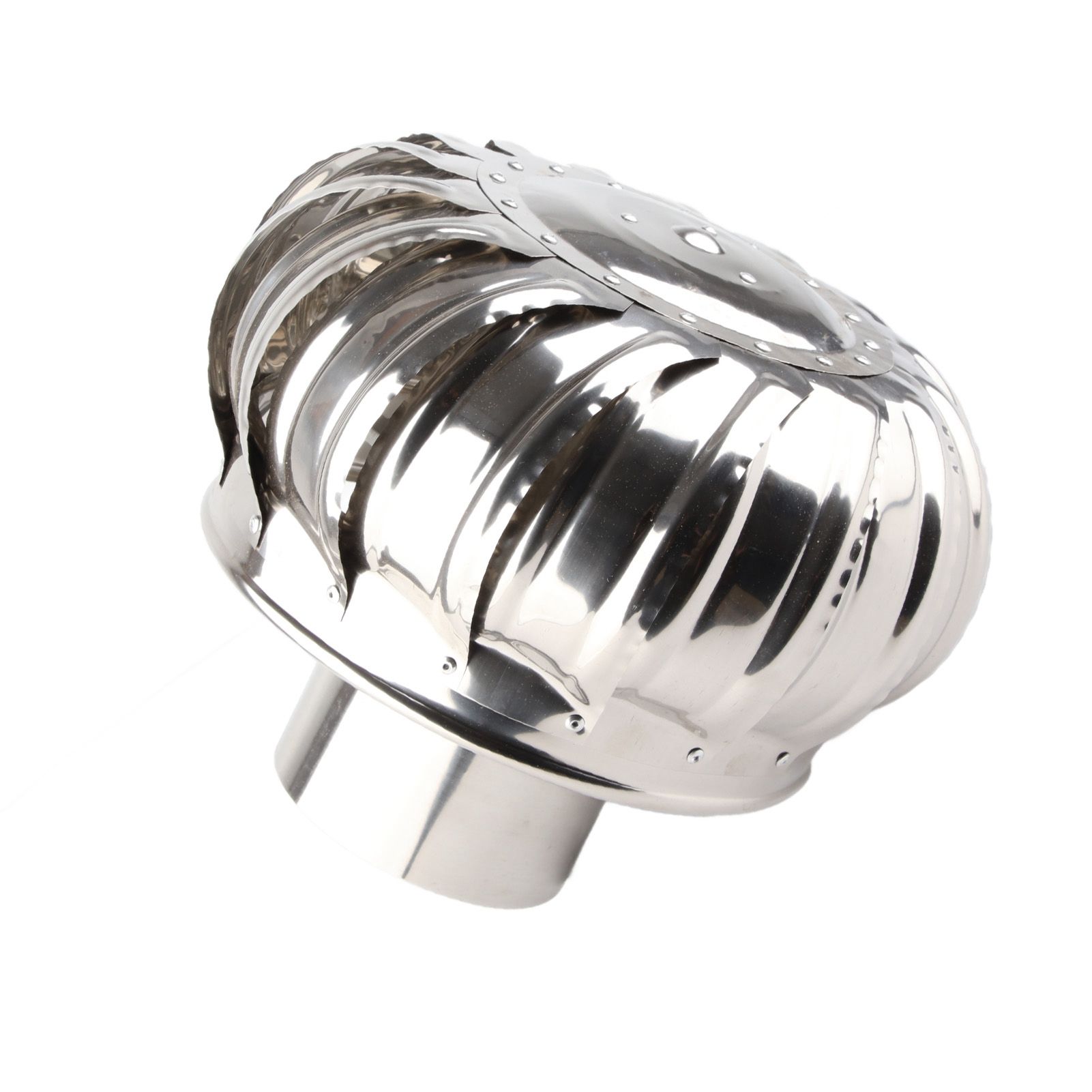 Roof Ventilator Automatic Silent Stainless Steel Pipefit Roof Ventilating Fan Wind Turbines Air Vent Attic Ventilator - Image 8