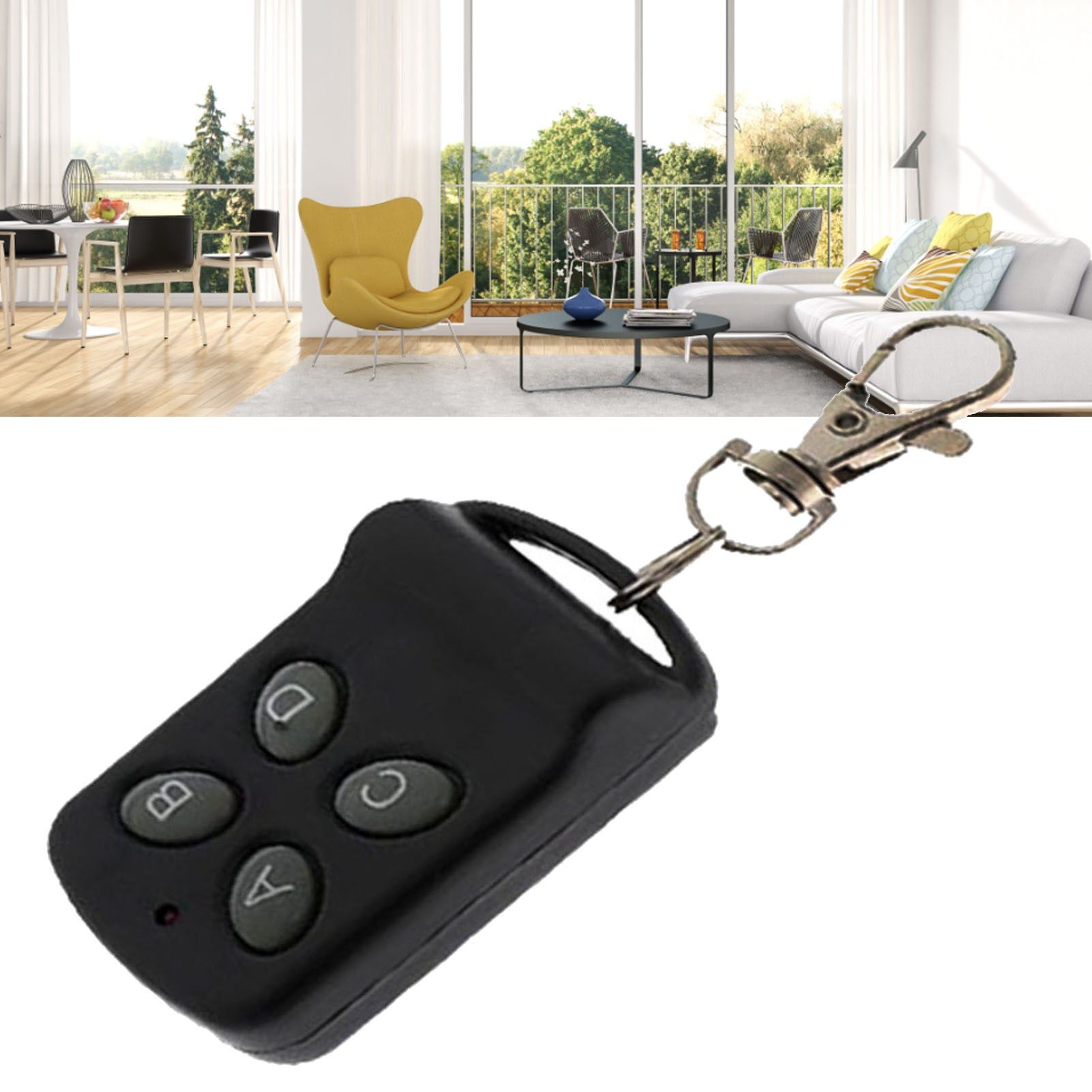 433M Copy Cloning Remote Control Enhanced Butterfly 4 Keys Wireless Remote Control - Image 6
