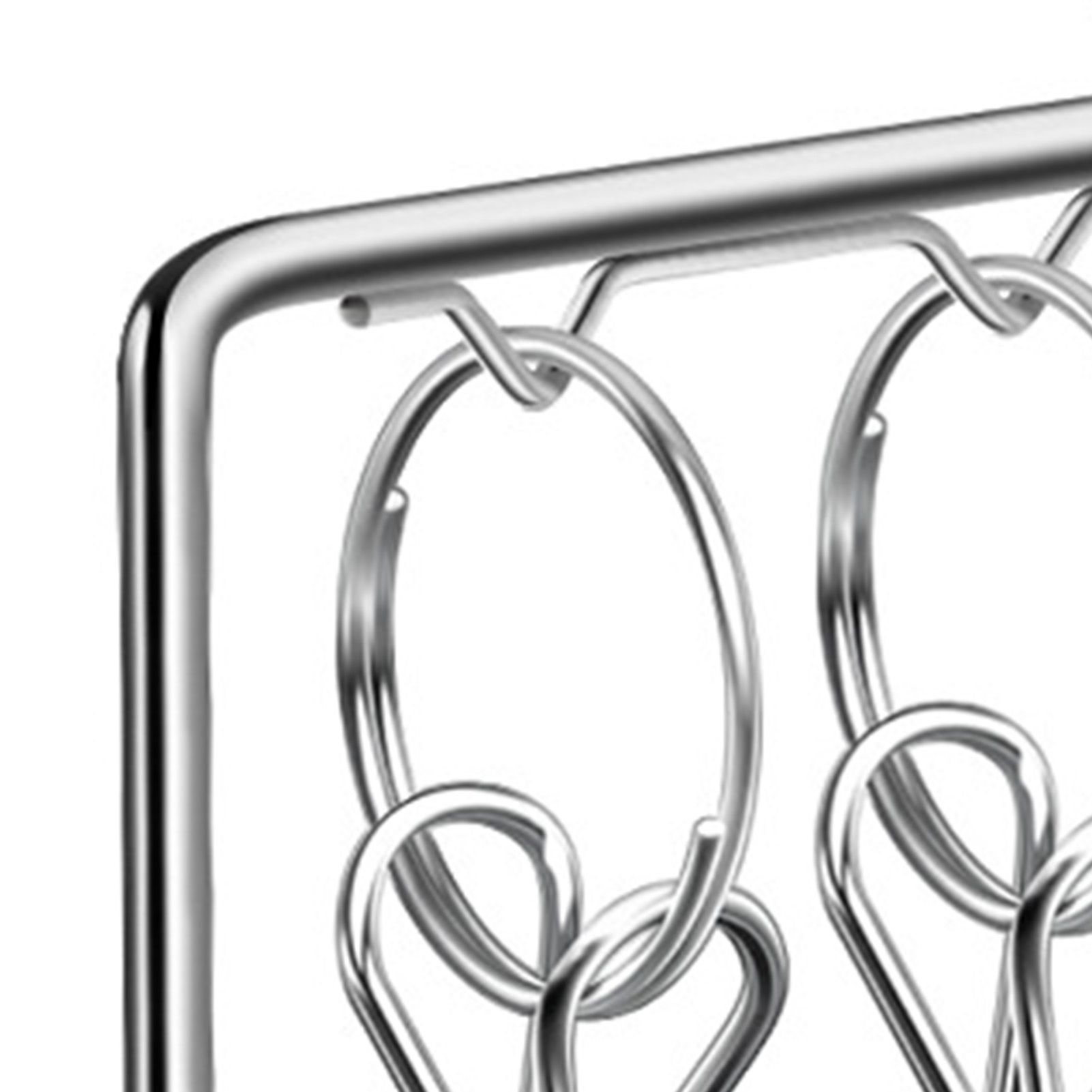 Stainless Steel Sock Drying Rack for Towels Cloth Diapers Bras Baby Clothes Underwear Hat Gloves 3 Layer 30 Clip - Image 7