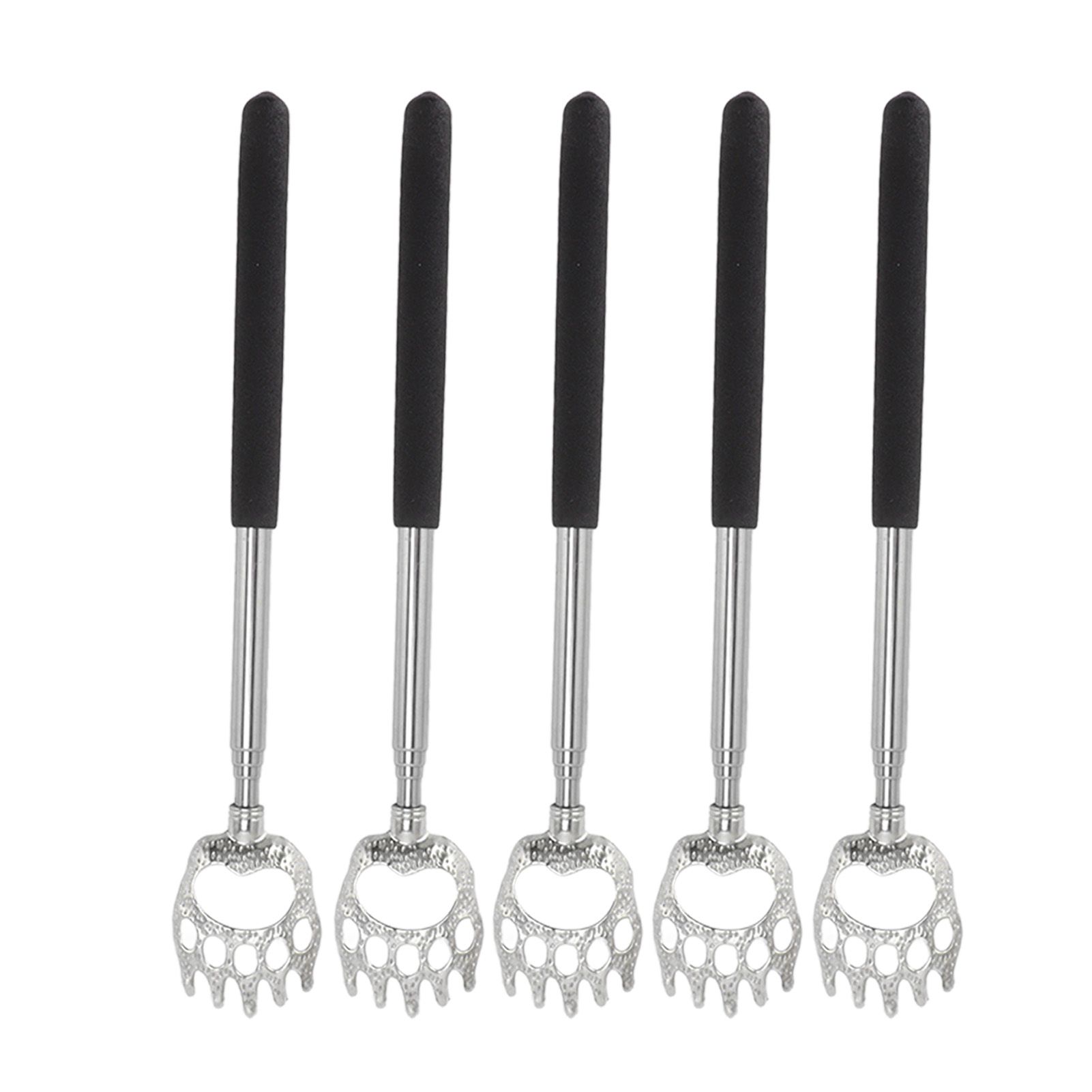 5Pcs Back Scratcher Telescopic Back Scratchers Stainless Steel for Head Body Arm - Image 8