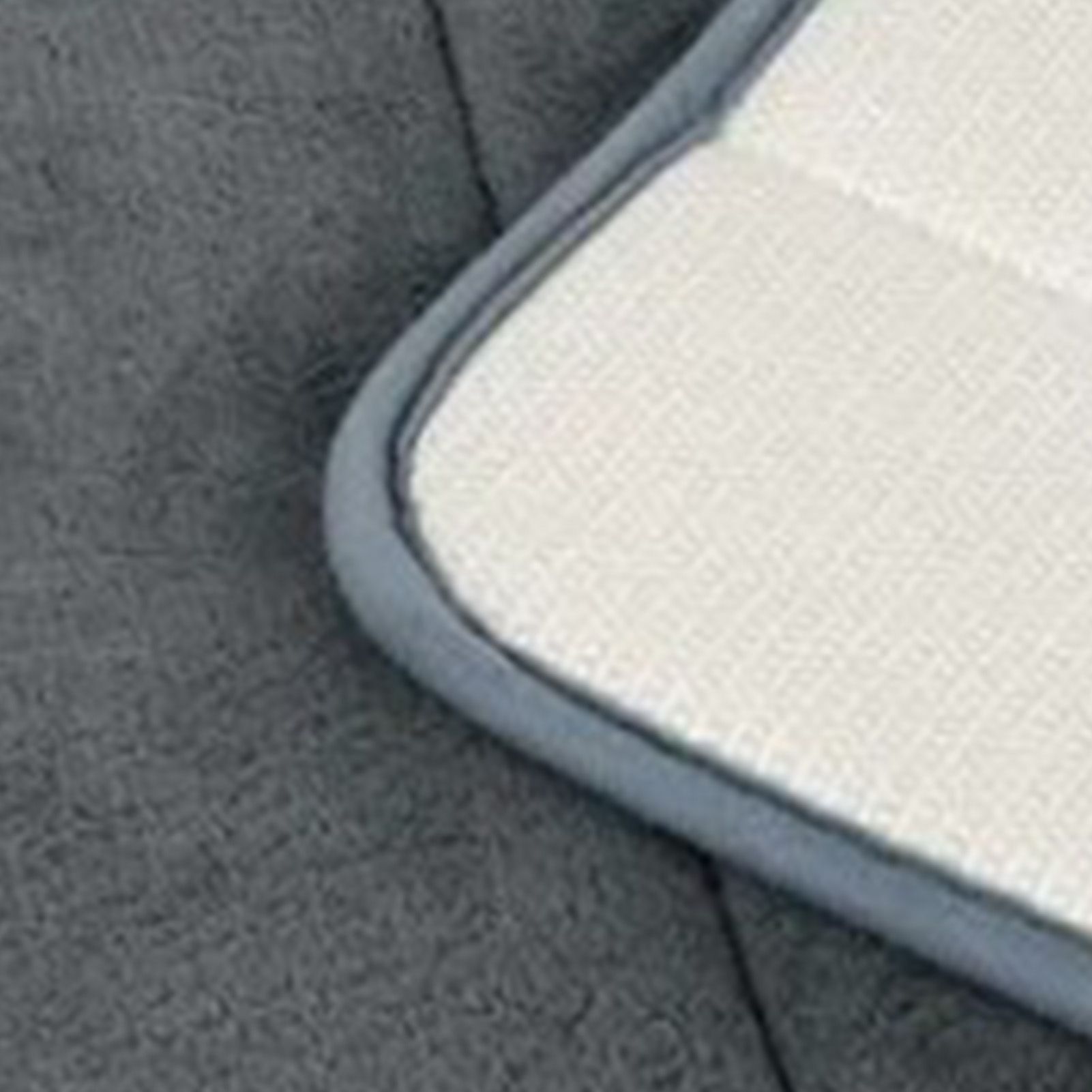 Bathroom Mat Water Absorbent Skid Resistance Thickened Soft Floor Rug Mat for Bathroom Kitchen Bedroom Light Gray 40x60CM - Image 7