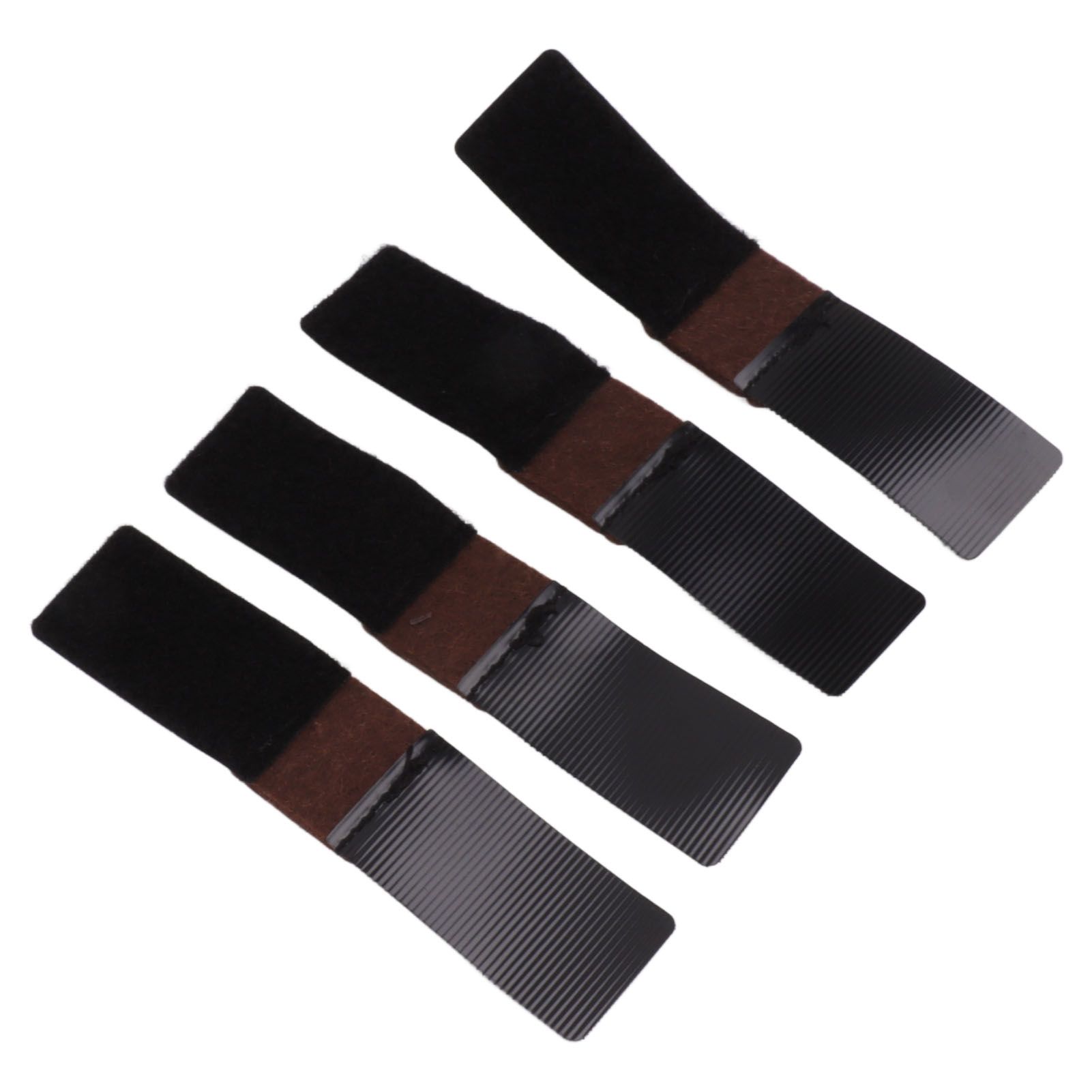 Arched Felt Furniture Pads with Hook Loop Fasteners Sled Base Floor Saver Arched Chair Felt Footpad Mats - Image 3