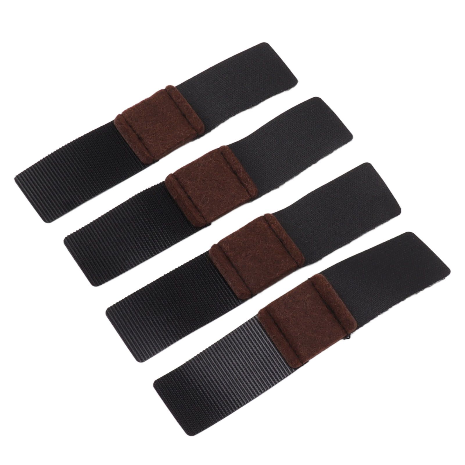 Arched Felt Furniture Pads with Hook Loop Fasteners Sled Base Floor Saver Arched Chair Felt Footpad Mats - Image 6