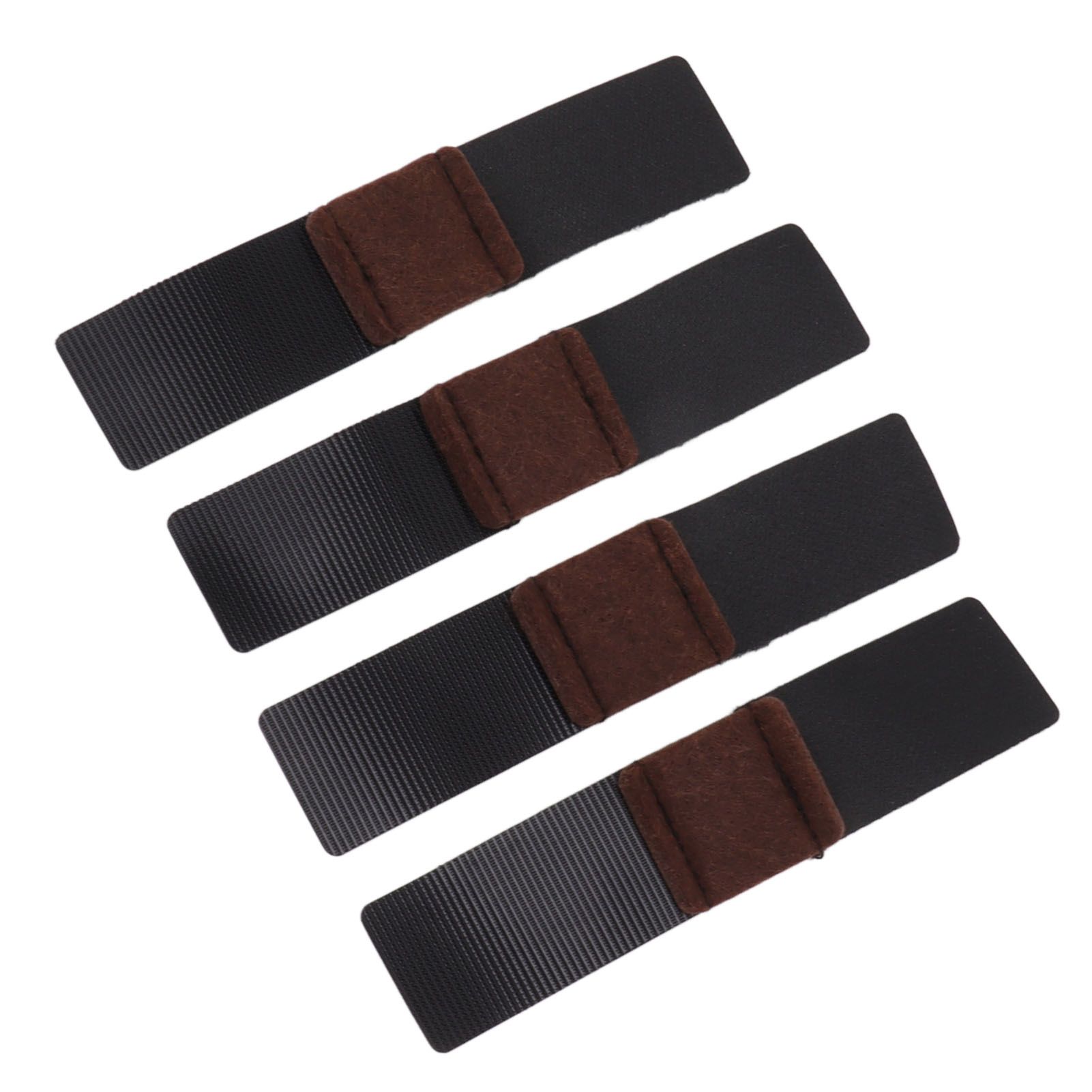 Arched Felt Furniture Pads with Hook Loop Fasteners Sled Base Floor Saver Arched Chair Felt Footpad Mats - Image 8