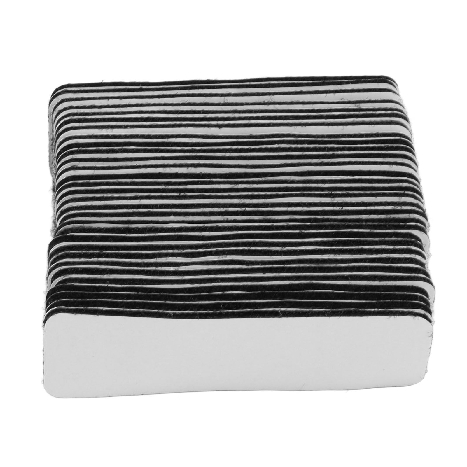 30PCS Hook and Loop Strips Double Side Hot Melt Adhesive Mounting Tape for Home School Use - Image 2