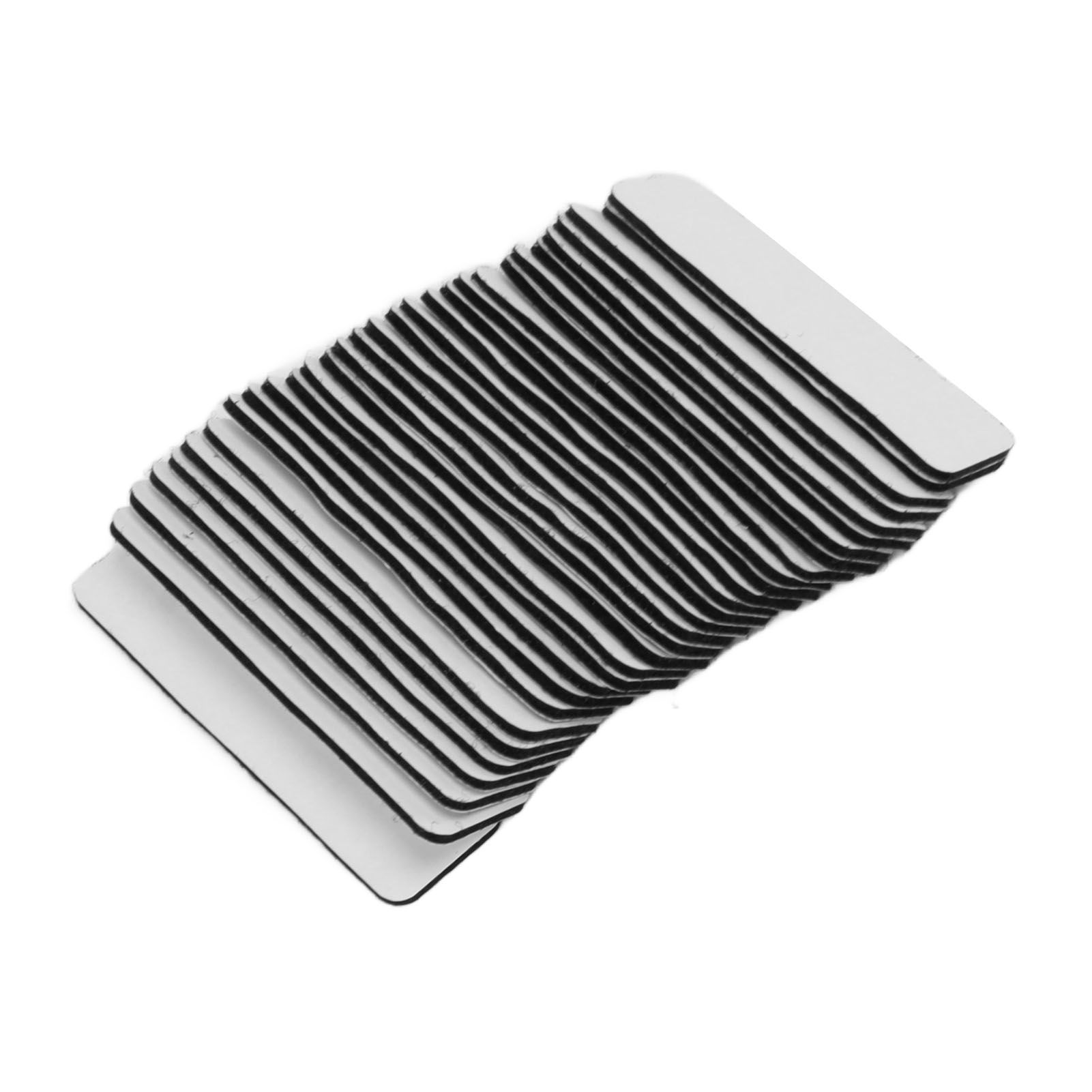 30PCS Hook and Loop Strips Double Side Hot Melt Adhesive Mounting Tape for Home School Use - Image 4