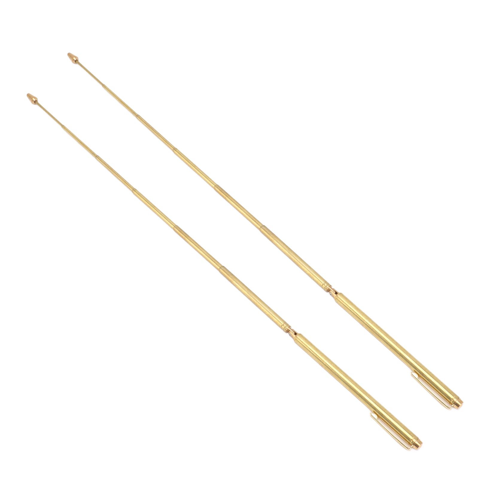 2Pcs Stainless Steel Pickup Pen Telescopic Extendable Hand Pointer with Pocket Clip - Image 8