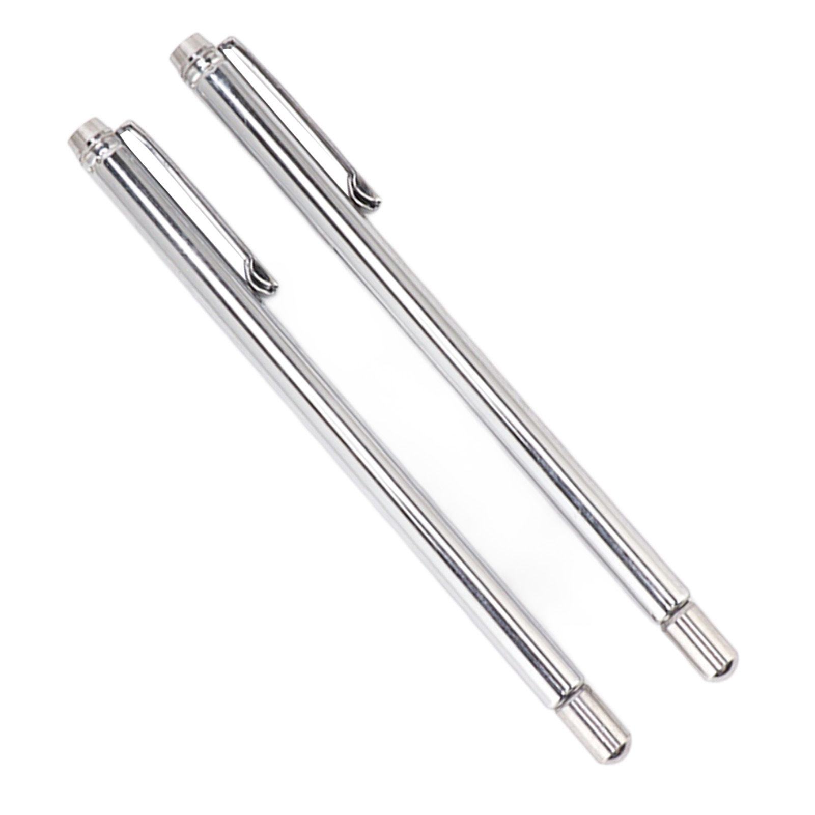 2PCS Telescopic Test Rod with Pen Clip Stainless Steel Detection Stick for Picking Metal Parts - Image 4