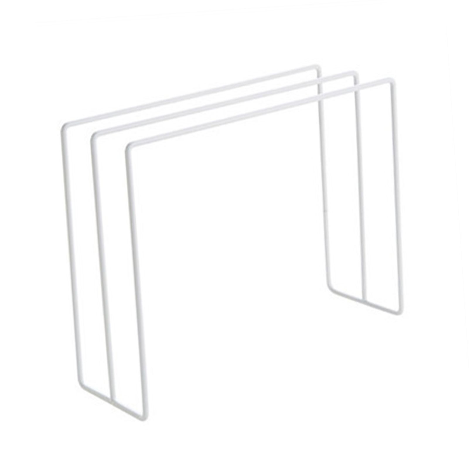 Kitchen Countertop Dishcloth Drying Rack Iron Dishcloth Towel Holder Free Standing Dish Rag Storage Hanger White - Image 2