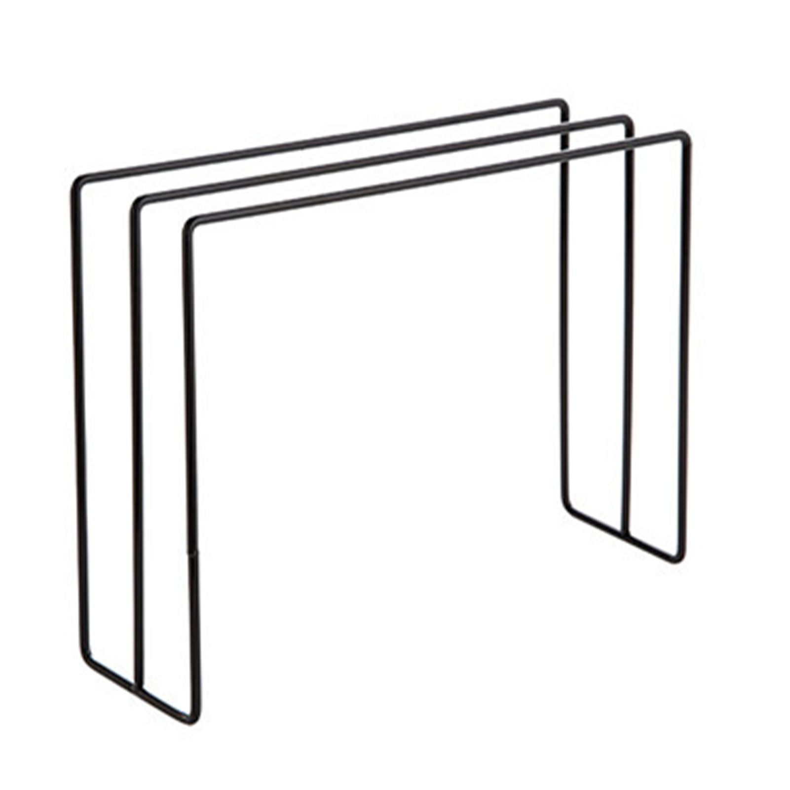 Kitchen Countertop Dishcloth Drying Rack Iron Dishcloth Towel Holder Free Standing Dish Rag Storage Hanger Black - Image 2