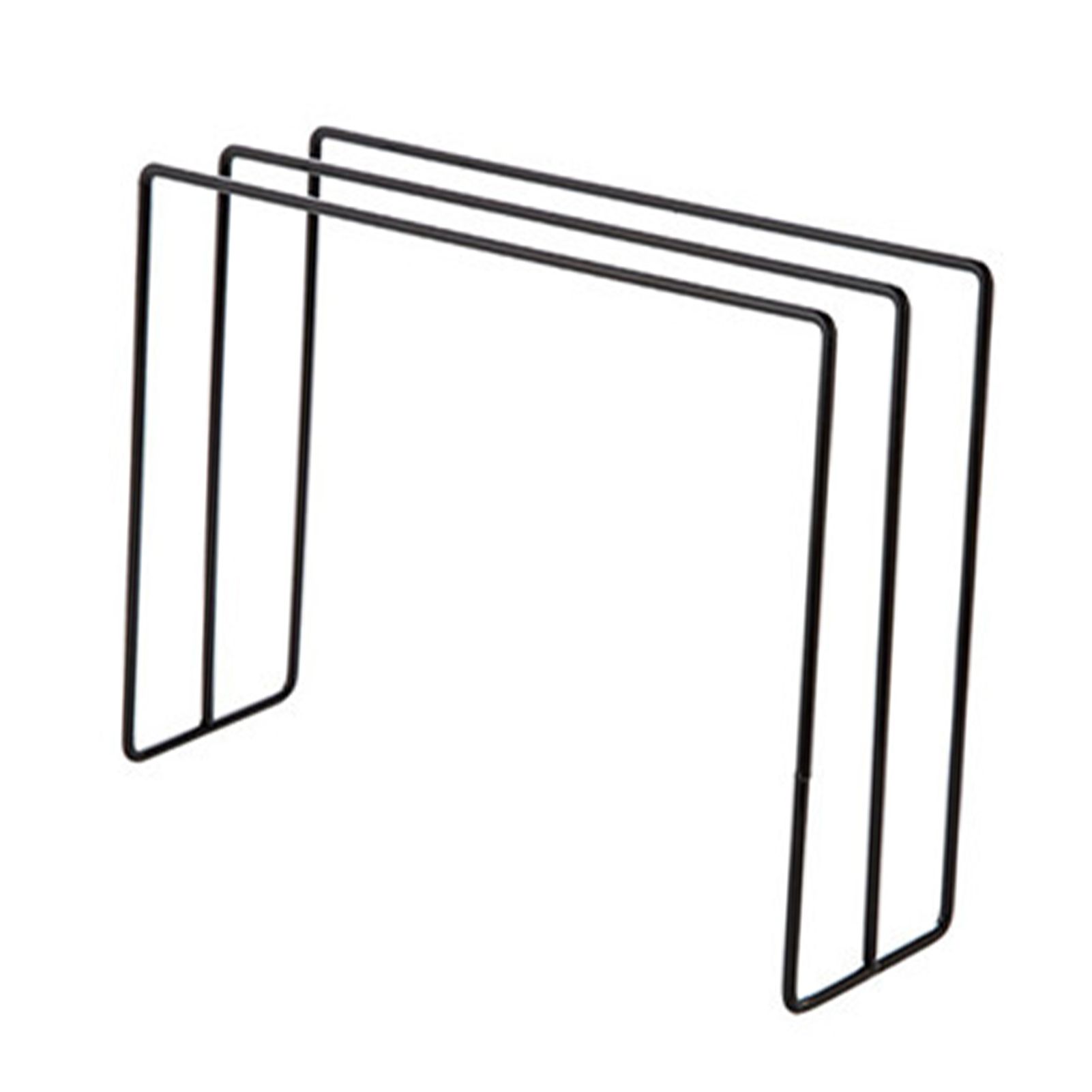 Kitchen Countertop Dishcloth Drying Rack Iron Dishcloth Towel Holder Free Standing Dish Rag Storage Hanger Black - Image 3