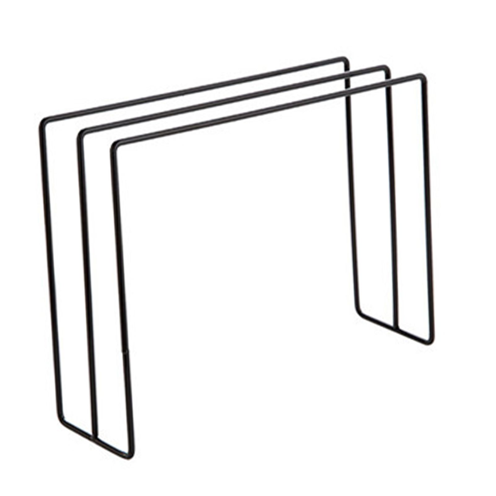 Kitchen Countertop Dishcloth Drying Rack Iron Dishcloth Towel Holder Free Standing Dish Rag Storage Hanger Black - Image 4