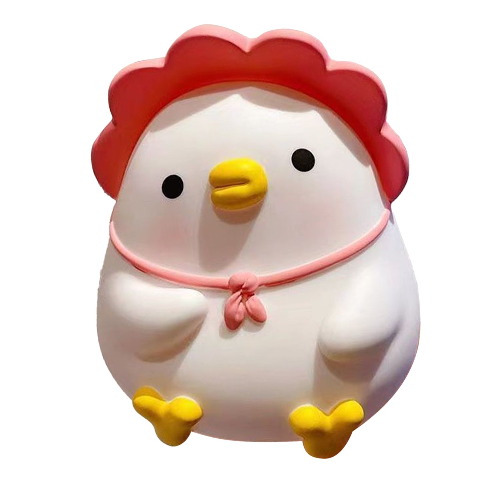 Kids Piggy Bank Cute Cartoon Money Coin Bank Anti Fall Vinyl Resin Money Bank for Boys Girls Pink Duck - Image 2