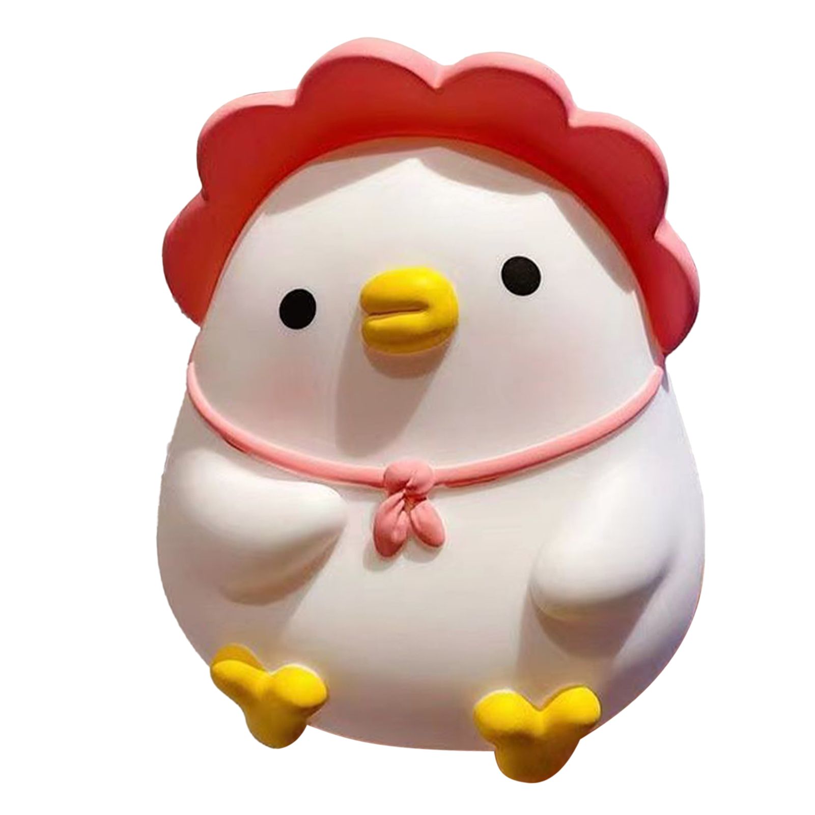 Kids Piggy Bank Cute Cartoon Money Coin Bank Anti Fall Vinyl Resin Money Bank for Boys Girls Pink Duck - Image 3