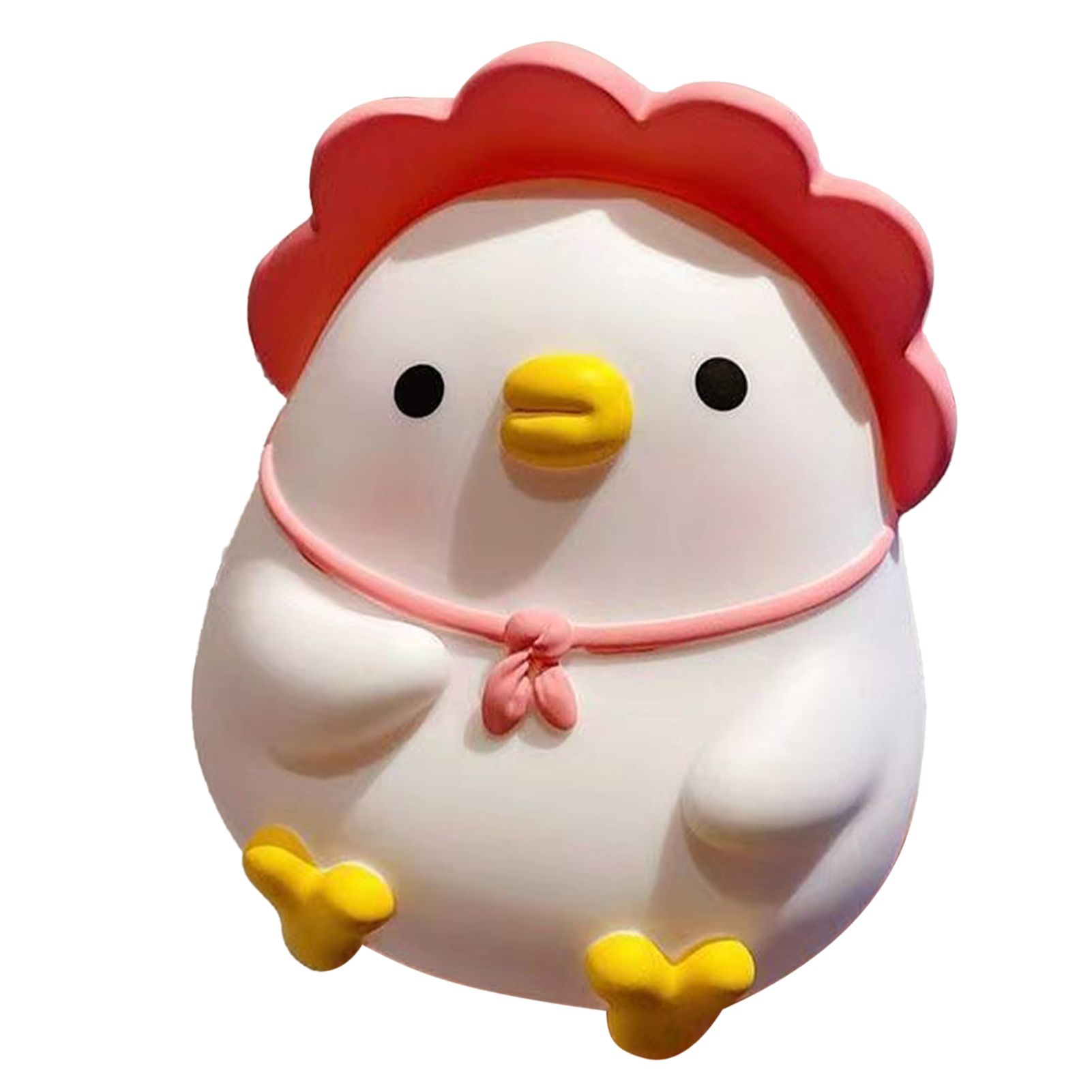Kids Piggy Bank Cute Cartoon Money Coin Bank Anti Fall Vinyl Resin Money Bank for Boys Girls Pink Duck - Image 4