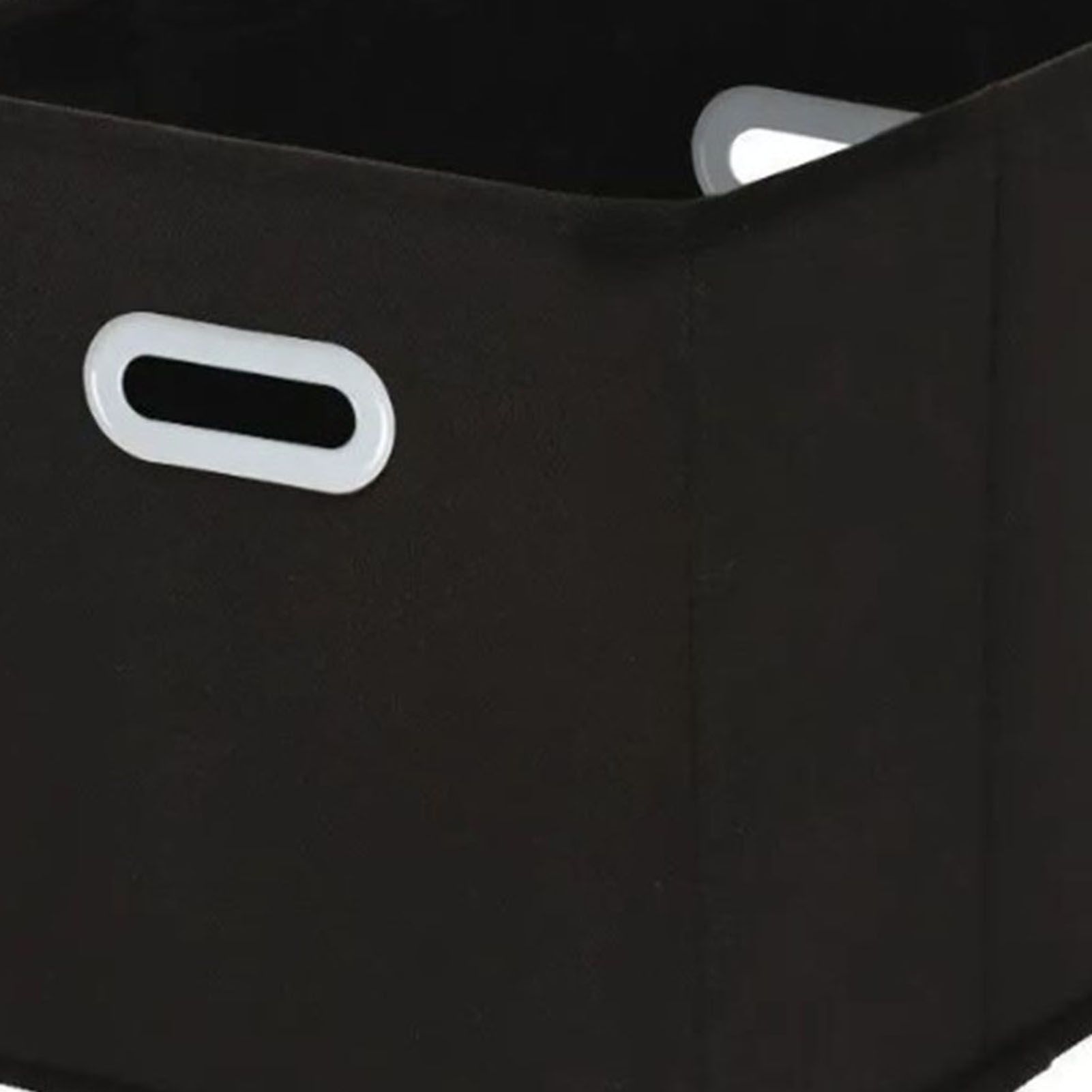 Fabric Cube Organizer Black Dual Handles Foldable Storage Bins Baskets for Home Bedroom Toy Clothing Organize - Image 8