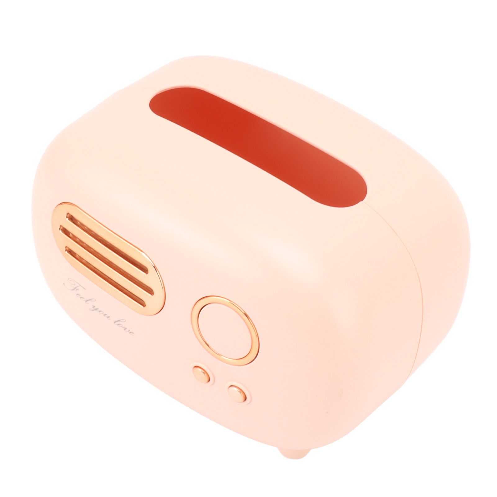 Retro Radio Shape Tissue Cover Box Vintage Radio Tissue Box for Bathroom Living Room Bedroom Nightstand Desk Table Pink - Image 8