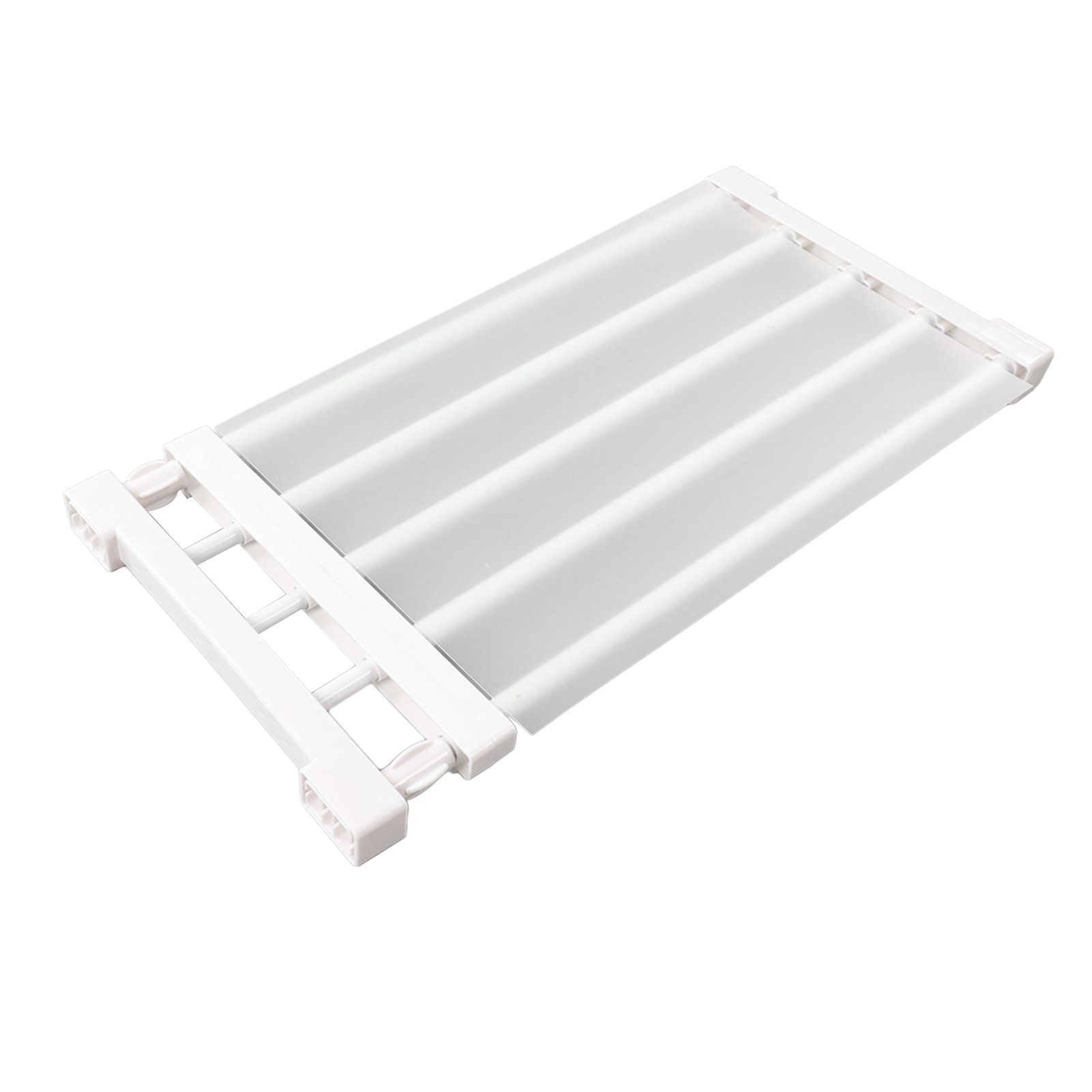 Closet Tension Shelf Expandable Nail Free Cabinet Divider Storage Rack for Wardrobe Cupboard 50‑80cm / 19.7‑31.5in Length - Image 4