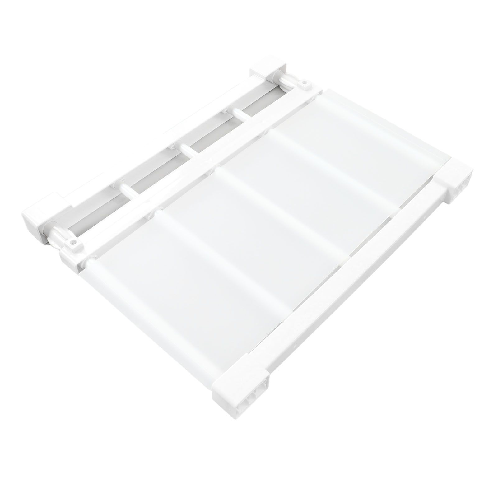 Tension Rod Shelf 14.2 Inch Width Nail Free Expandable Storage Rack for Cabinet Wardrobe 30 to 40cm /11.8 to 15.7in - Image 4