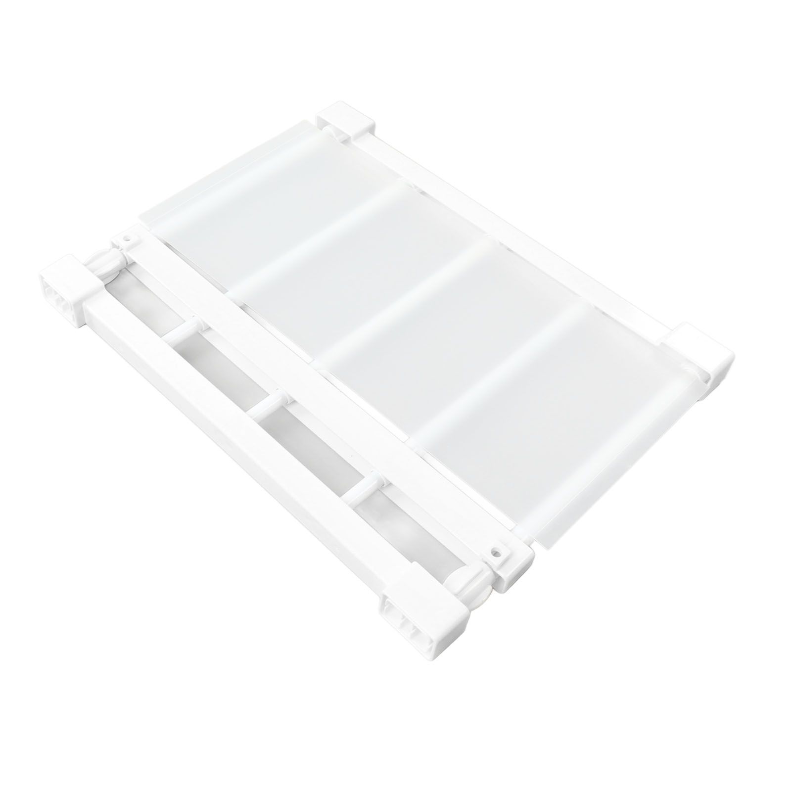 Tension Rod Shelf 14.2 Inch Width Nail Free Expandable Storage Rack for Cabinet Wardrobe 30 to 40cm /11.8 to 15.7in - Image 5