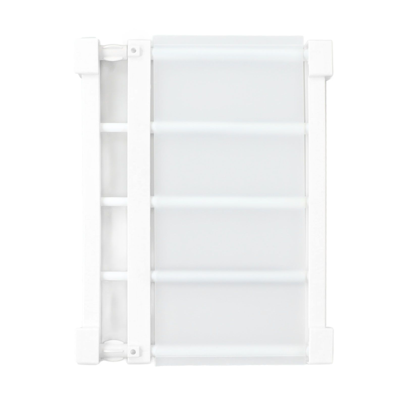 Tension Rod Shelf 14.2 Inch Width Nail Free Expandable Storage Rack for Cabinet Wardrobe 30 to 40cm /11.8 to 15.7in - Image 6