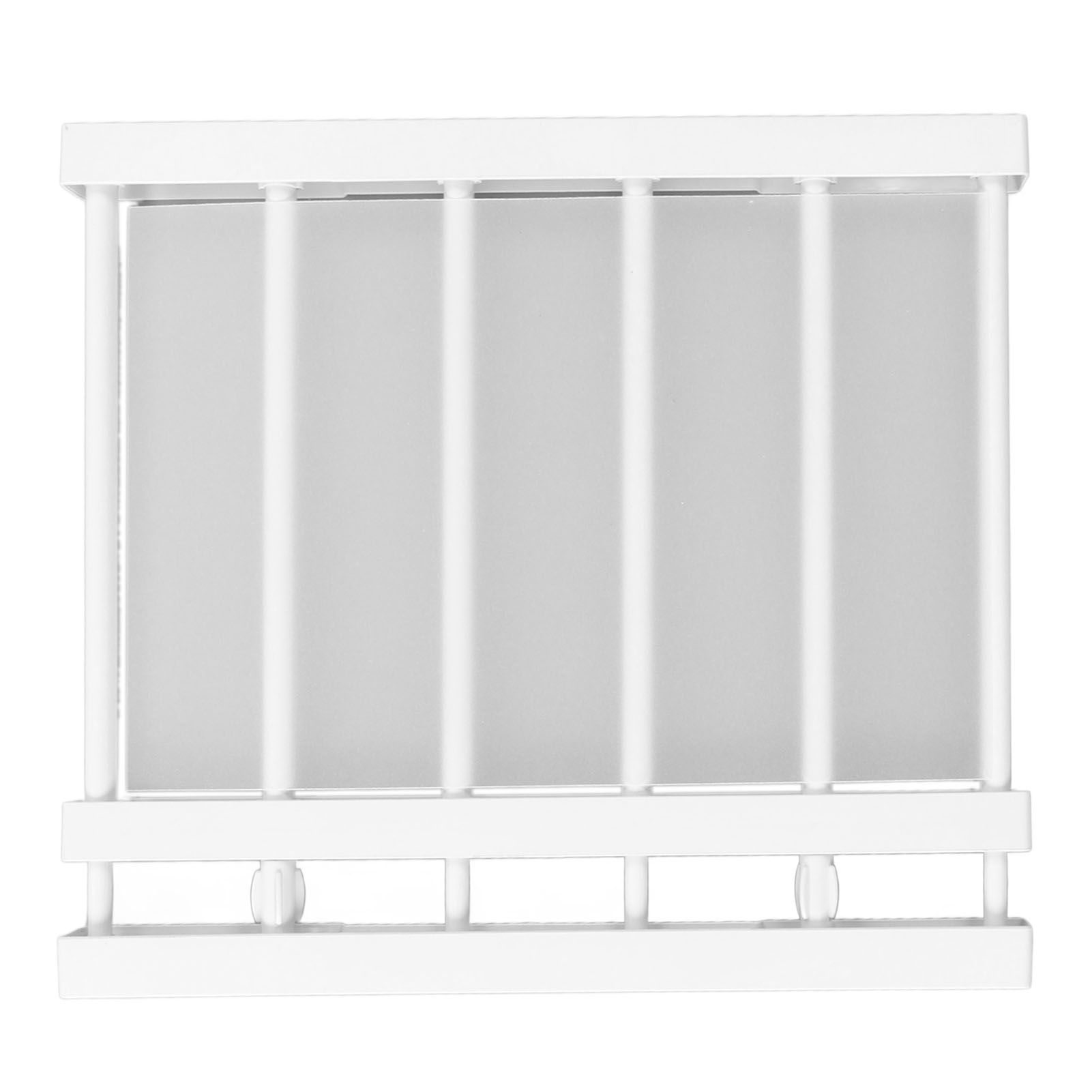 Tension Rod Shelf Adjustable Length Space Saving Nail Free Expandable Closet Shelf for Cabinet Wardrobe 16.5in Width 30‑40cm / 11.8‑15.7in Length - Image 6