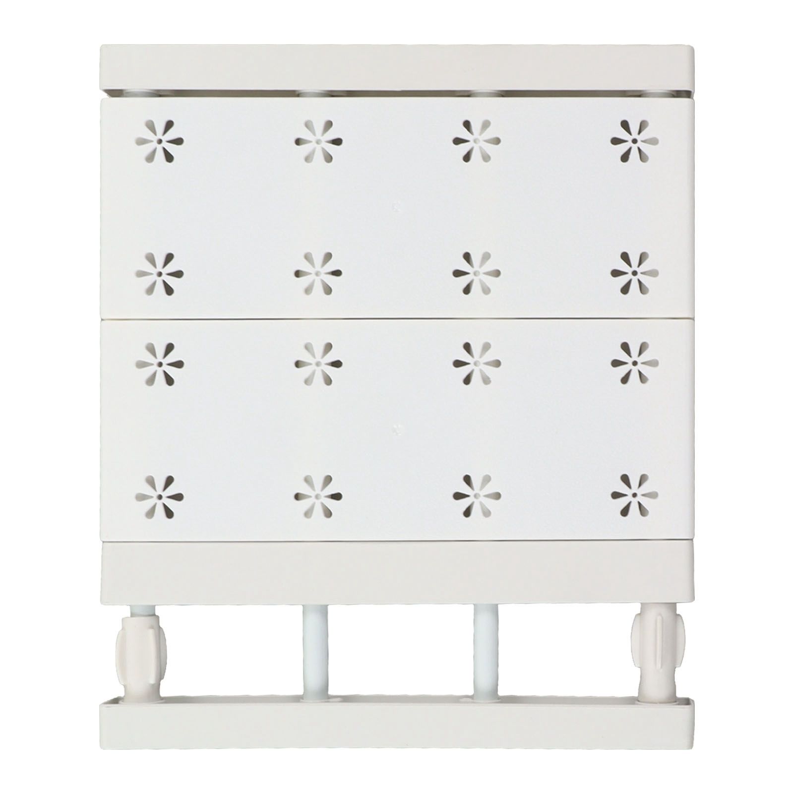 Wardrobe Partition Board Storage Extendable Rod Space Saving Layered Partition Board for Cabinet 11.8‑15.7in - Image 2