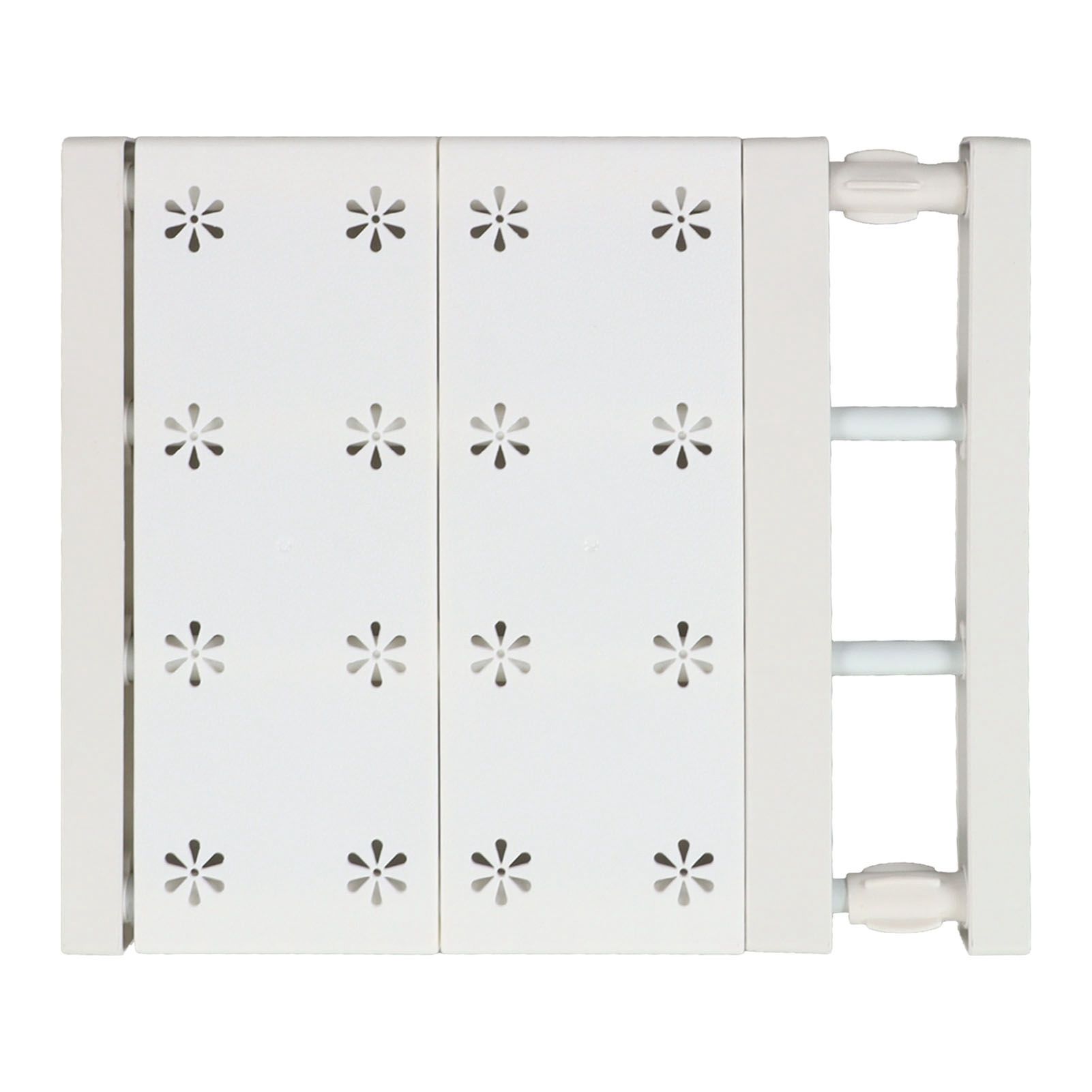 Wardrobe Partition Board Storage Extendable Rod Space Saving Layered Partition Board for Cabinet 11.8‑15.7in - Image 4