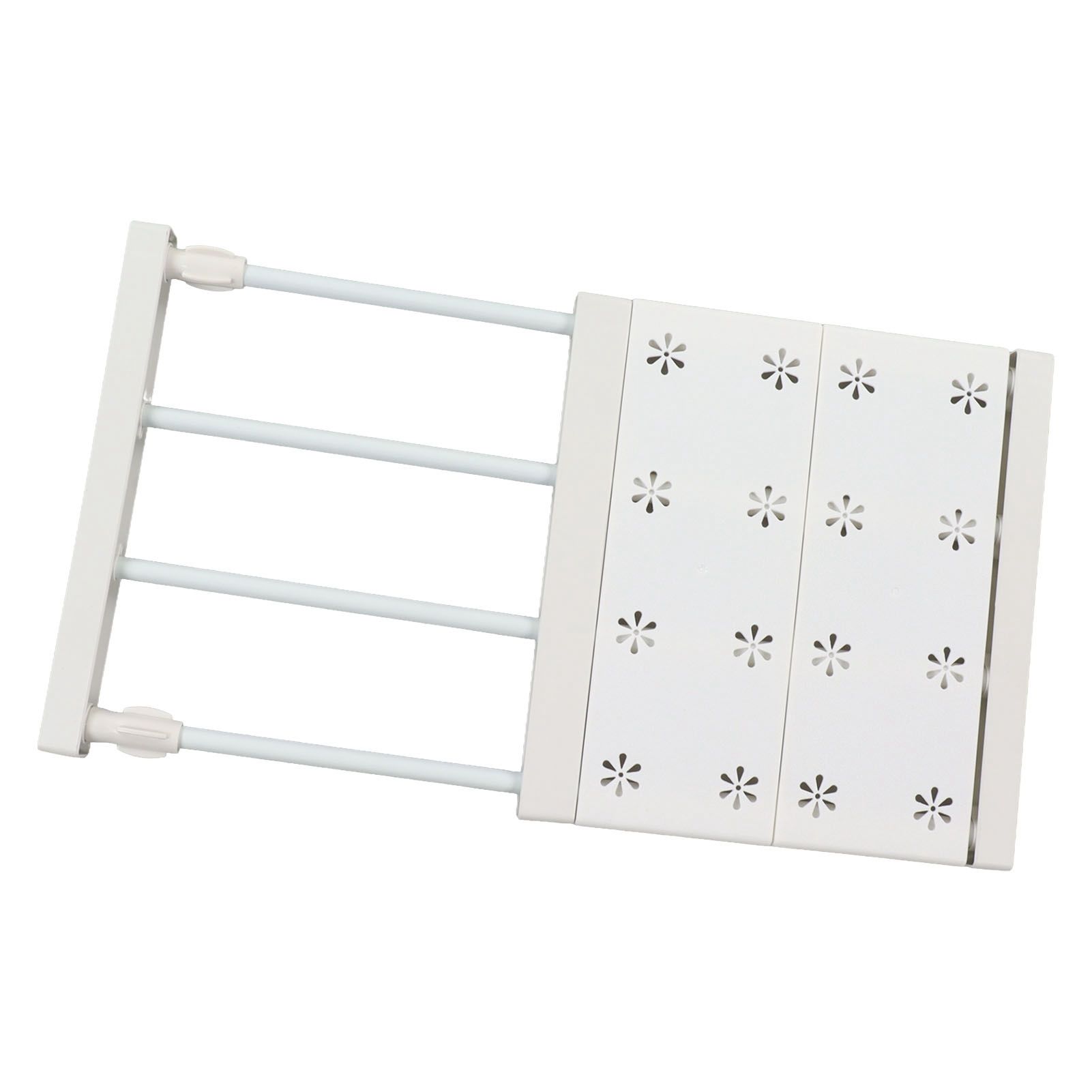 Wardrobe Partition Board Storage Extendable Rod Space Saving Layered Partition Board for Cabinet 11.8‑15.7in - Image 7