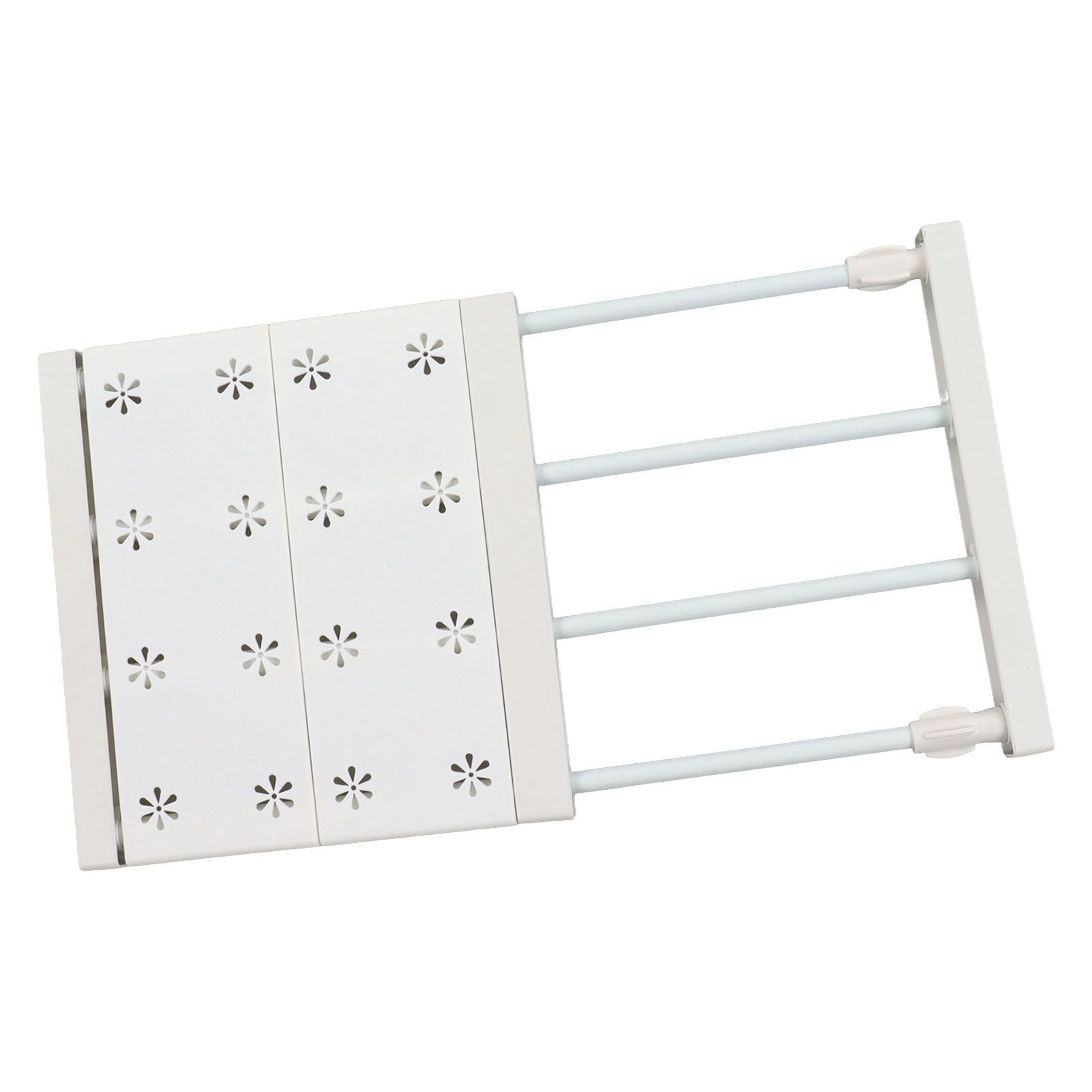 Wardrobe Partition Board Storage Extendable Rod Space Saving Layered Partition Board for Cabinet 11.8‑15.7in - Image 8