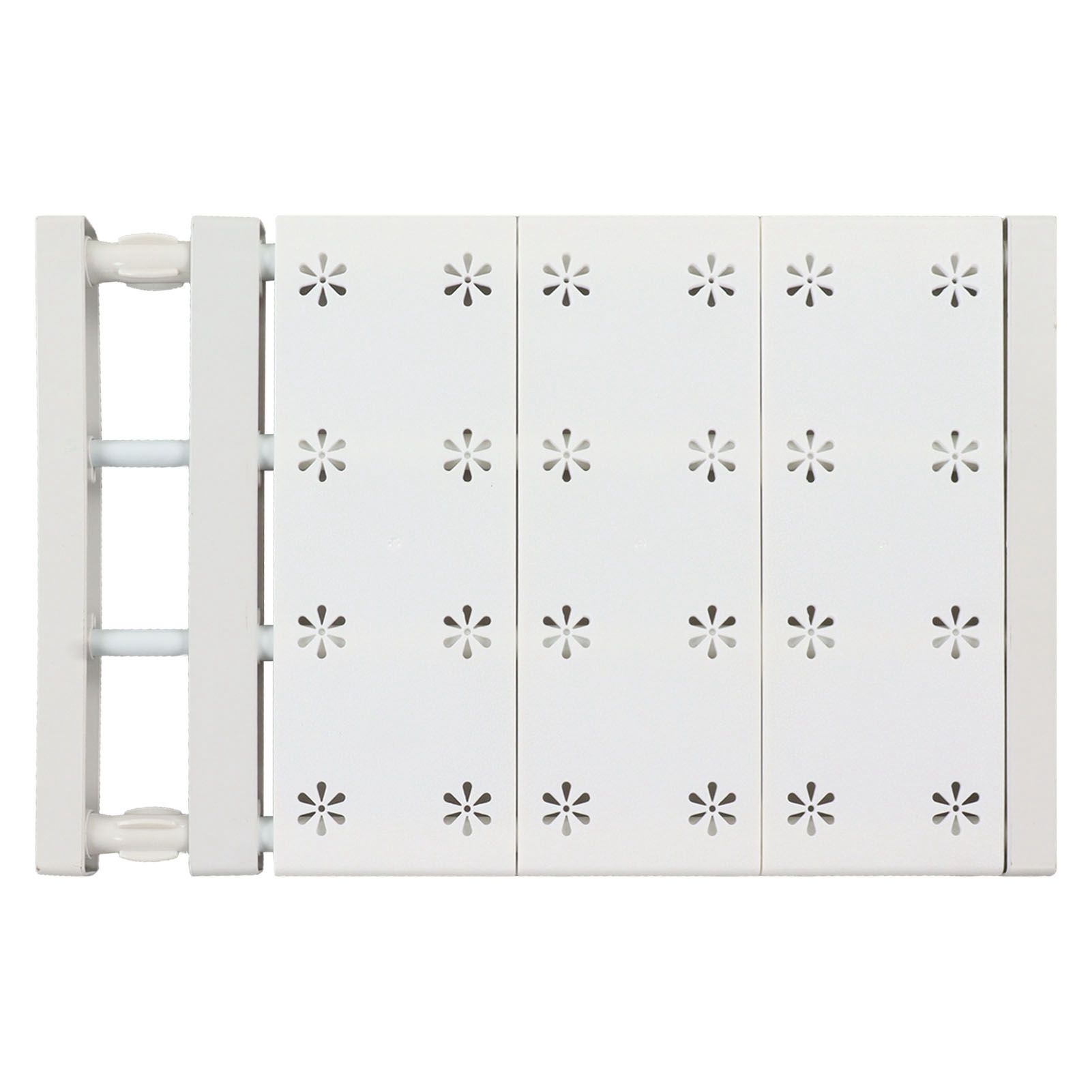 Wardrobe Partition Board Storage Extendable Rod Space Saving Layered Partition Board for Cabinet 15-23.6in - Image 3