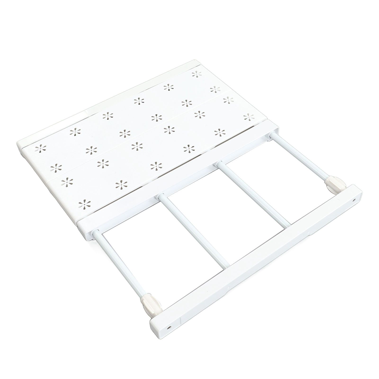 Tension Shelf Adjustable Space Saving Expandable Closet Organizer Dividers for Shoe Cabinet Closet Length 30‑40cm/11.8‑15.7in - Image 3