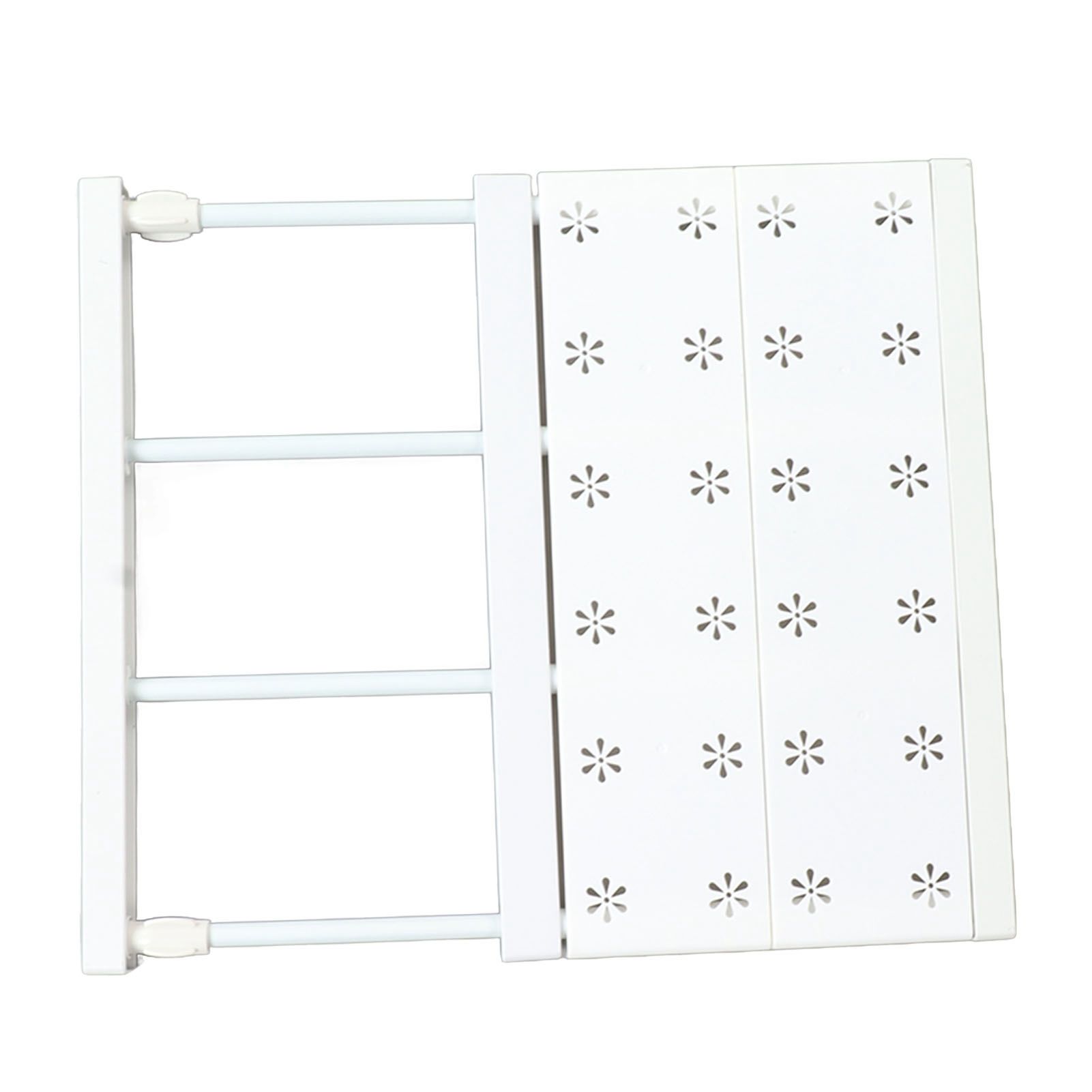 Tension Shelf Adjustable Space Saving Expandable Closet Organizer Dividers for Shoe Cabinet Closet Length 30‑40cm/11.8‑15.7in - Image 8