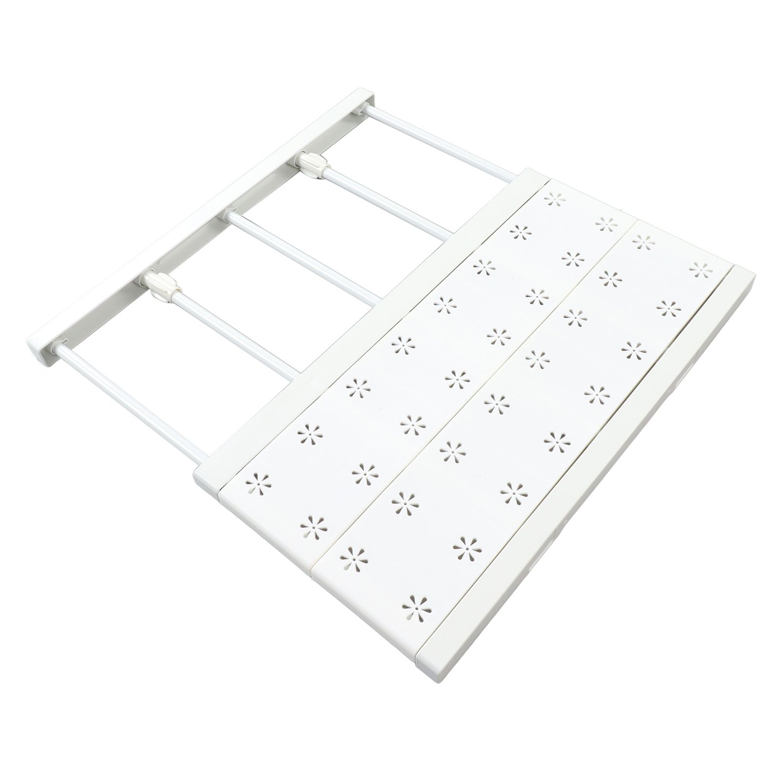 Expandable Closet Shelf Space Saving Punch Free Strong Bearing Capacity Wardrobe Clothes Dividers for Home 30‑40cm/11.8‑15.7in - Image 3