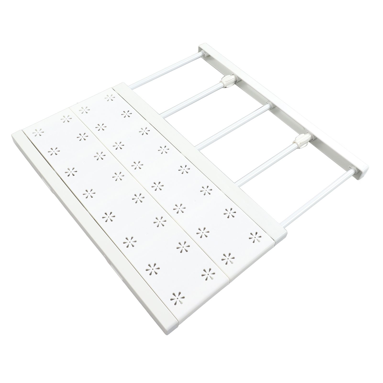 Expandable Closet Shelf Space Saving Punch Free Strong Bearing Capacity Wardrobe Clothes Dividers for Home 30‑40cm/11.8‑15.7in - Image 4