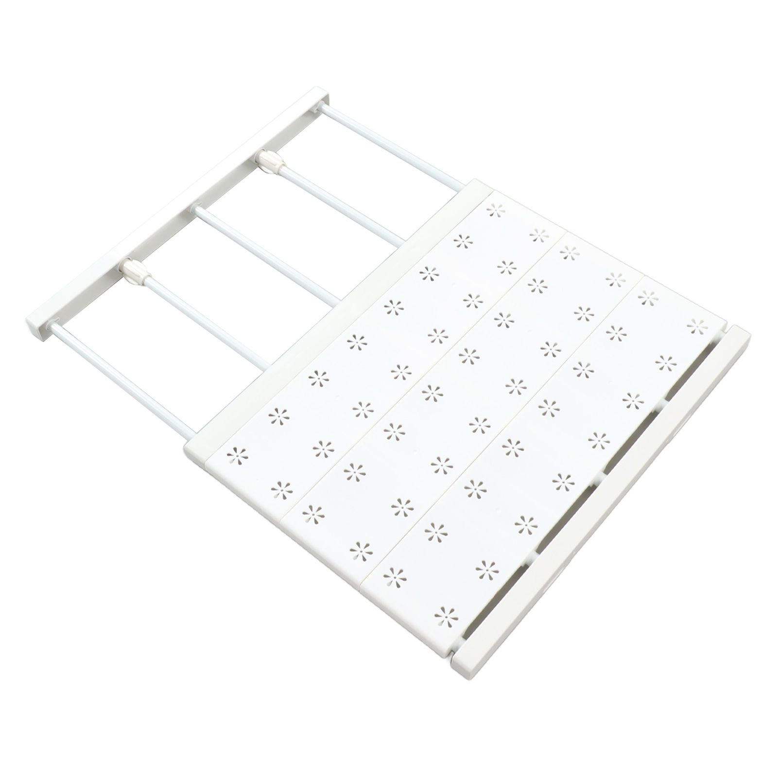 Expandable Closet Shelf Space Saving Punch Free Strong Bearing Capacity Wardrobe Clothes Dividers for Home 38-60cm/15.0-23.6in - Image 3