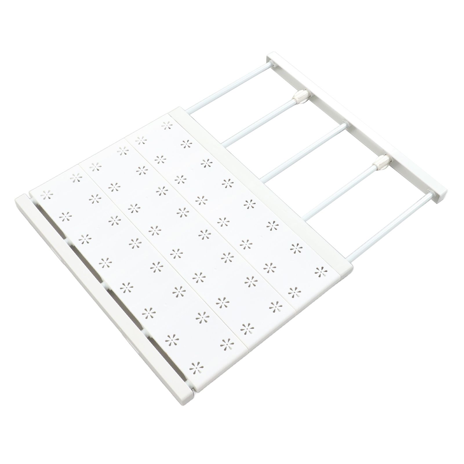 Expandable Closet Shelf Space Saving Punch Free Strong Bearing Capacity Wardrobe Clothes Dividers for Home 38-60cm/15.0-23.6in - Image 4