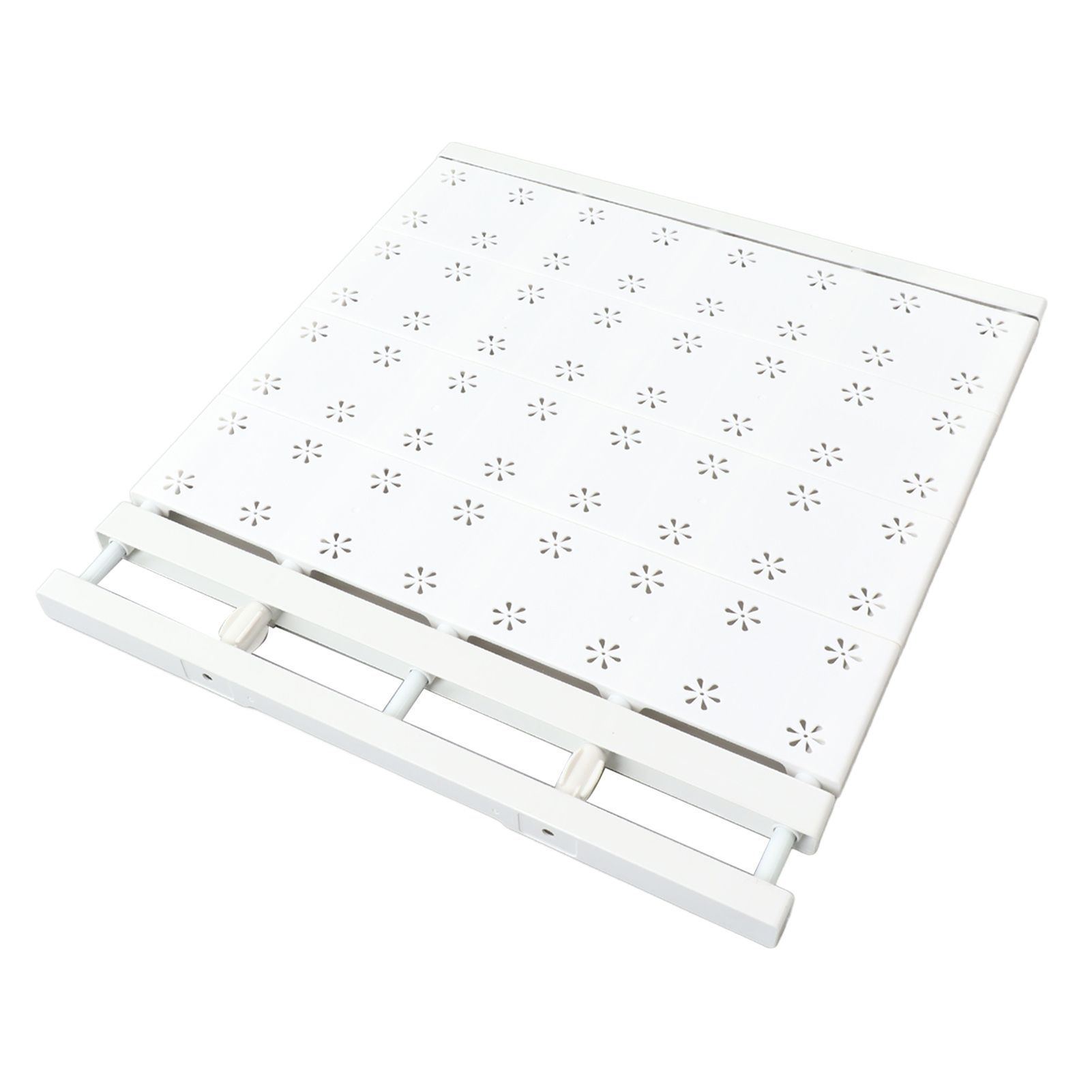 Expandable Closet Shelf Space Saving Punch Free Strong Bearing Capacity Wardrobe Clothes Dividers for Home 48‑80cm/18.9‑31.5in - Image 5