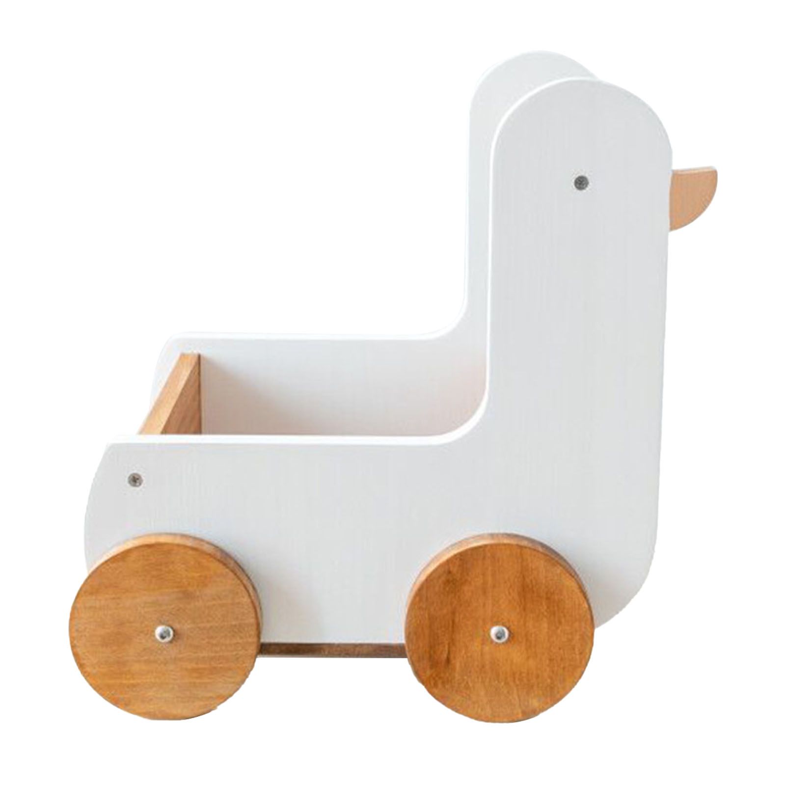 Wood Desk Organizer Cute Cartoon Desktop Handbook Stickers Organizer for Study Children's Room Office Dormitory Duck - Image 1