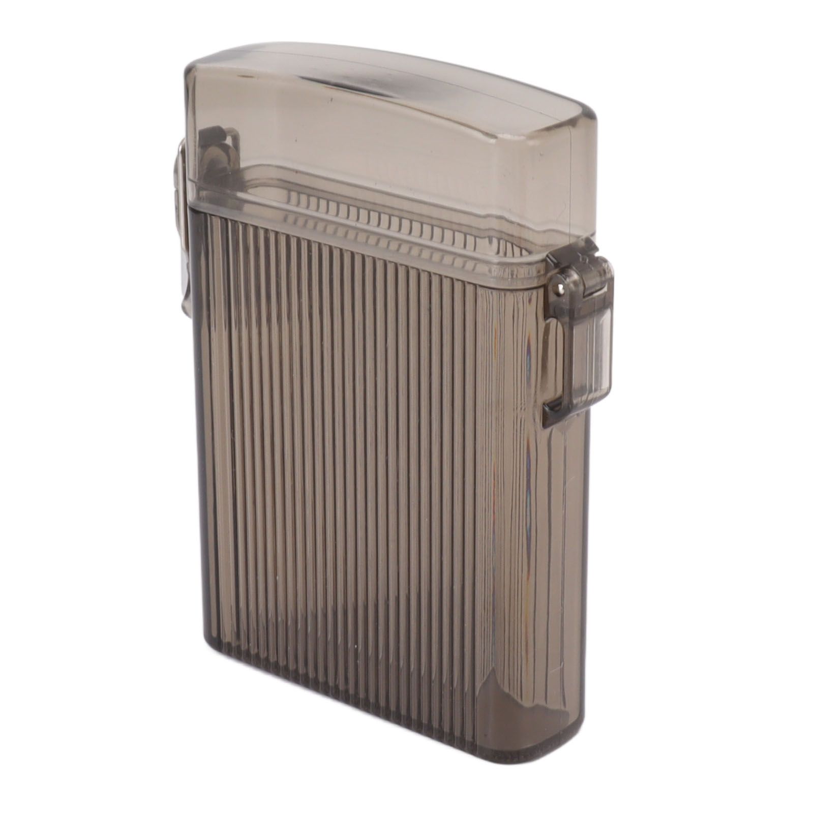 Cigarette Case Waterproof Plastic Cigar Holder Box Large Capacity for Carrying Storage Black - Image 2
