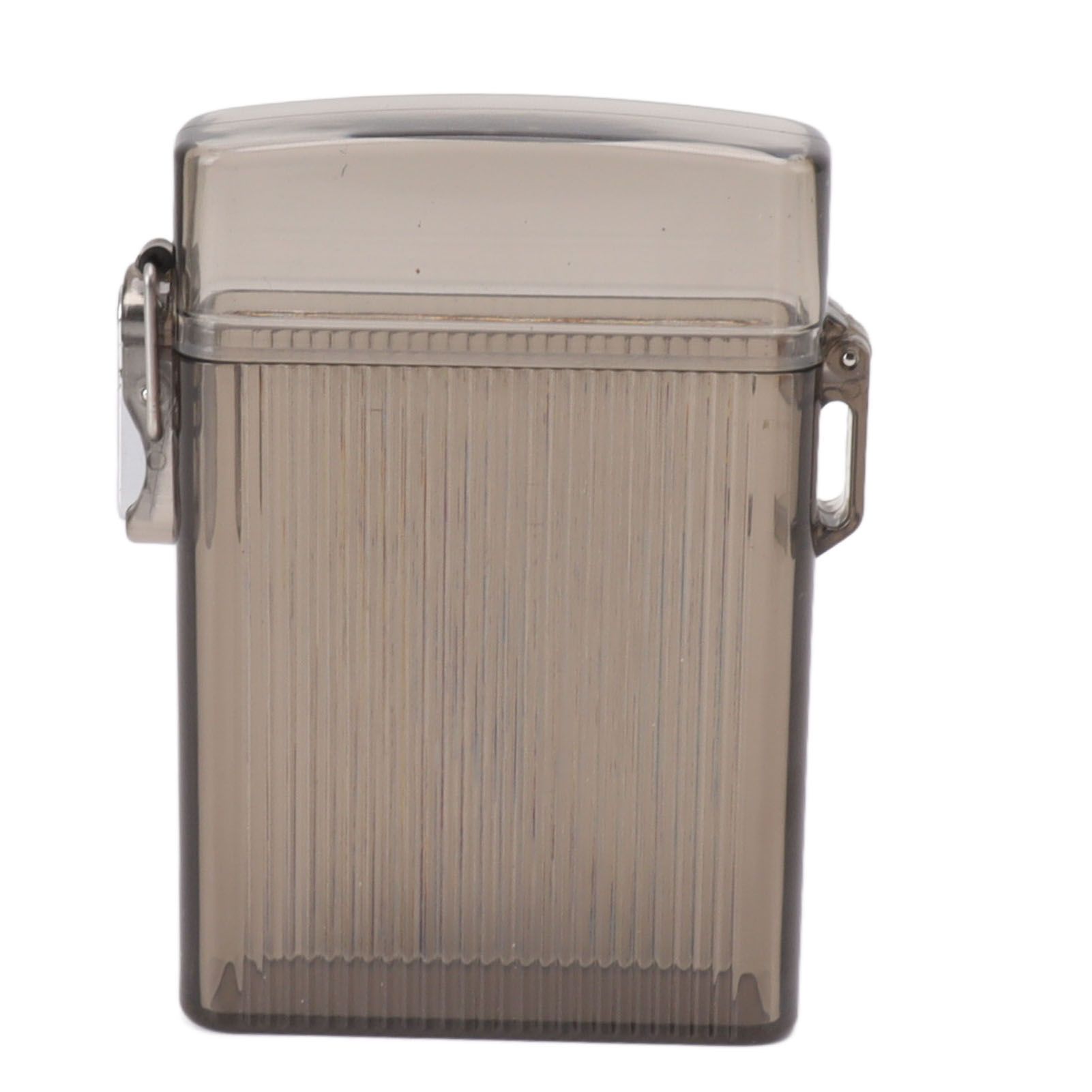 Cigarette Case Waterproof Plastic Cigar Holder Box Large Capacity for Carrying Storage Black - Image 3