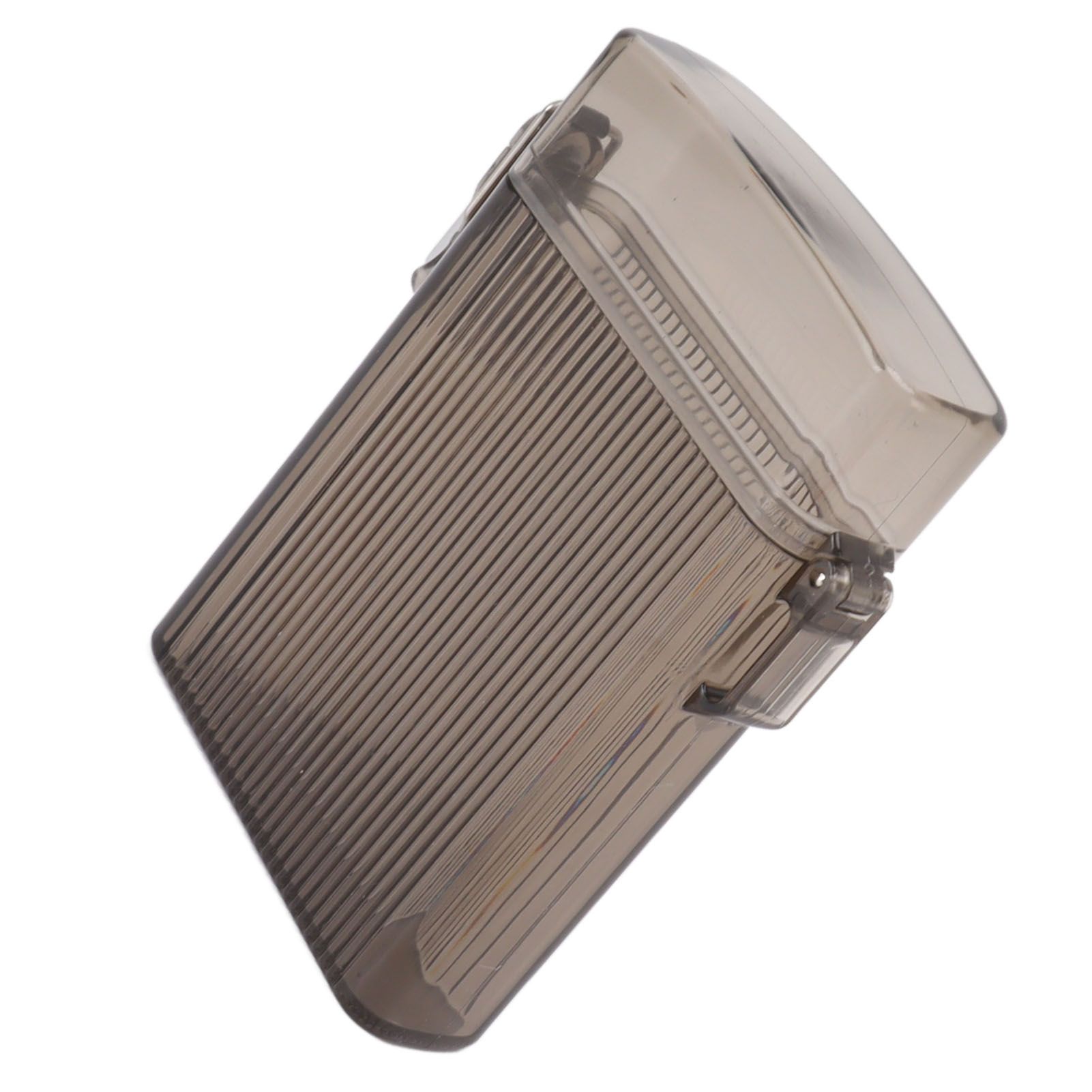 Cigarette Case Waterproof Plastic Cigar Holder Box Large Capacity for Carrying Storage Black - Image 4