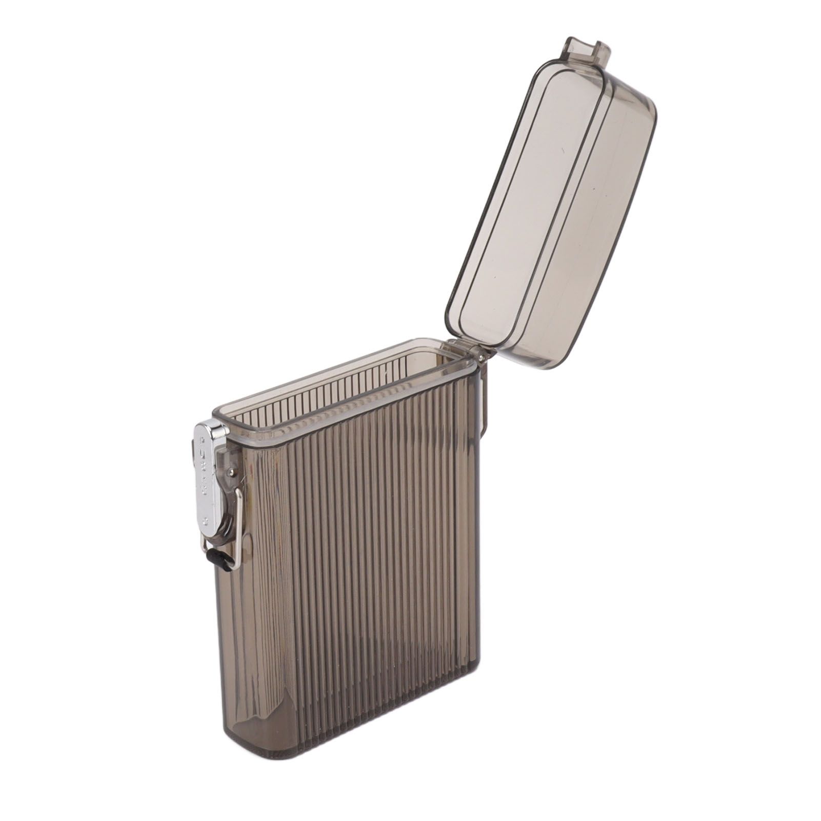 Cigarette Case Waterproof Plastic Cigar Holder Box Large Capacity for Carrying Storage Black - Image 6
