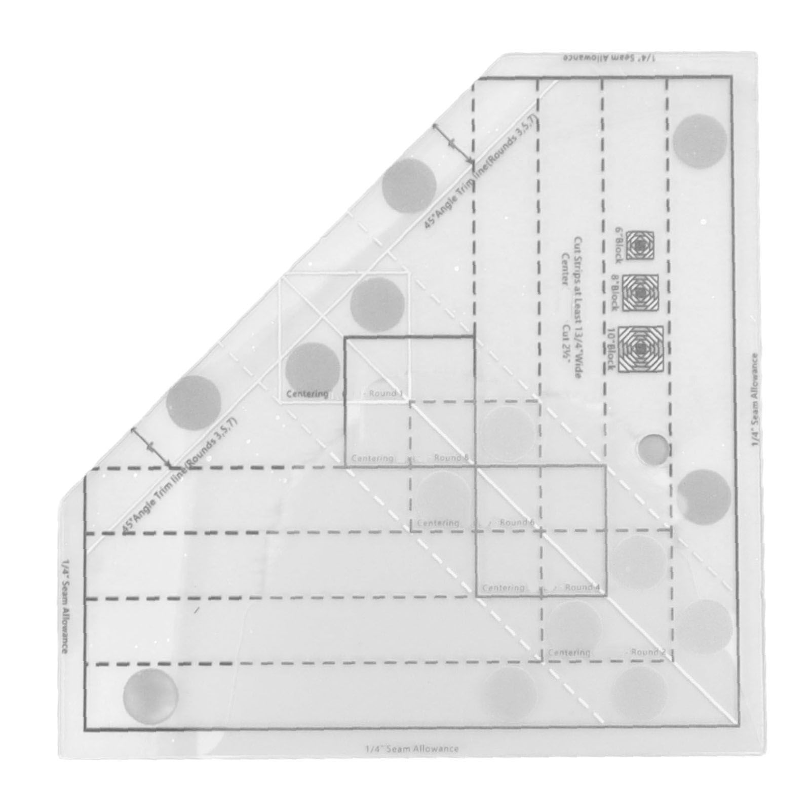 Grids Quilt Ruler Professional Acrylic Precise Scale Household Sewing Ruler for DIY Sewing Accessories - Image 1