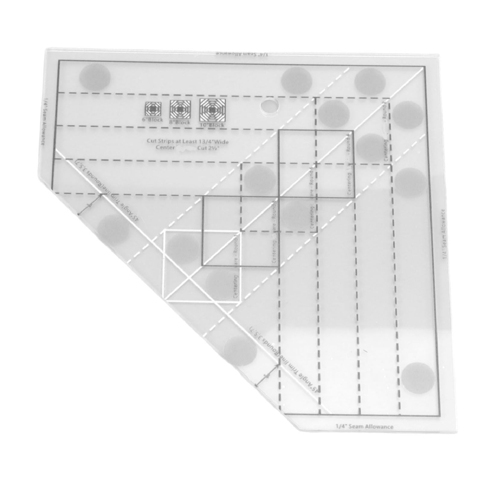 Grids Quilt Ruler Professional Acrylic Precise Scale Household Sewing Ruler for DIY Sewing Accessories - Image 3