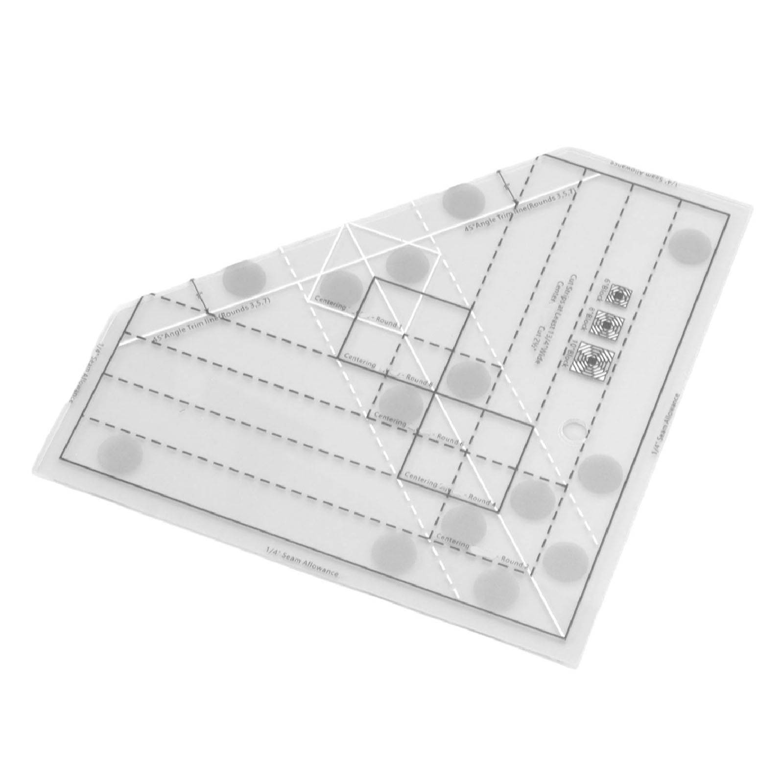 Grids Quilt Ruler Professional Acrylic Precise Scale Household Sewing Ruler for DIY Sewing Accessories - Image 4