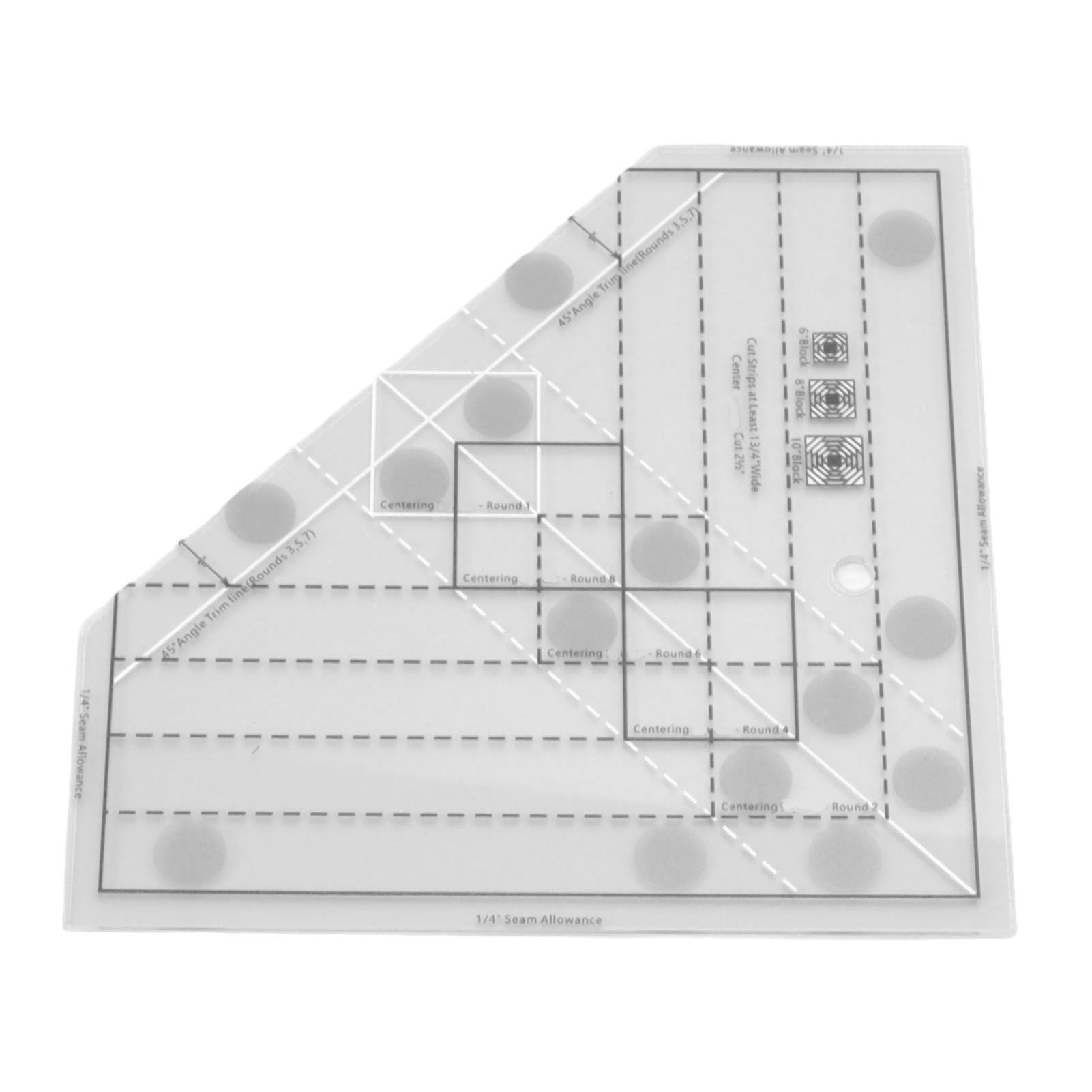 Grids Quilt Ruler Professional Acrylic Precise Scale Household Sewing Ruler for DIY Sewing Accessories - Image 6