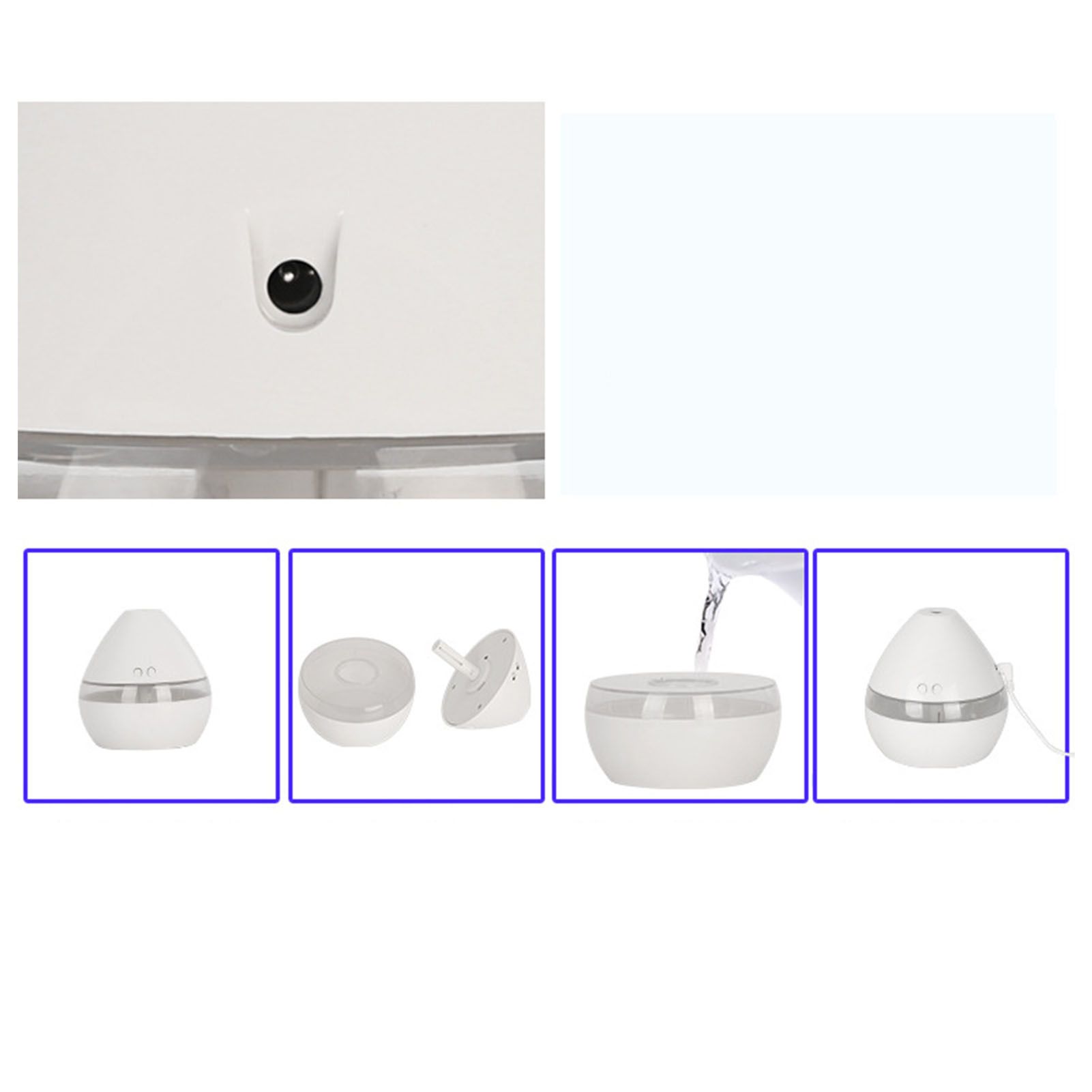 Humidifier Aroma Diffuser USB Auto Shutdown Low Noise Home Decoration for Room Office - Image 3