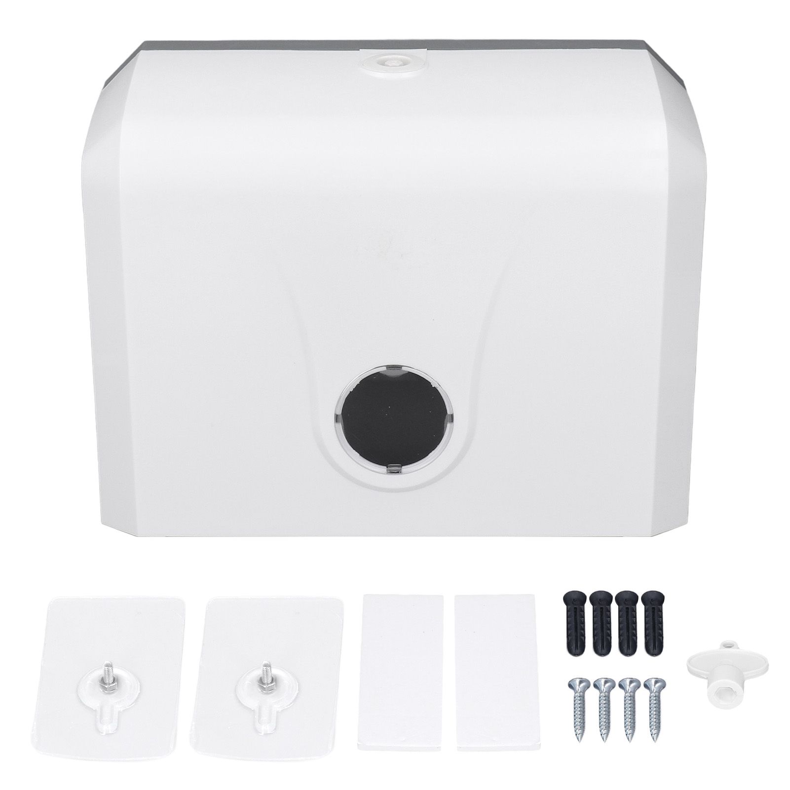 Paper Towel Dispenser Wall Mount ABS Paper Towel Holder for Lounges Toilet Kitchen - Image 1