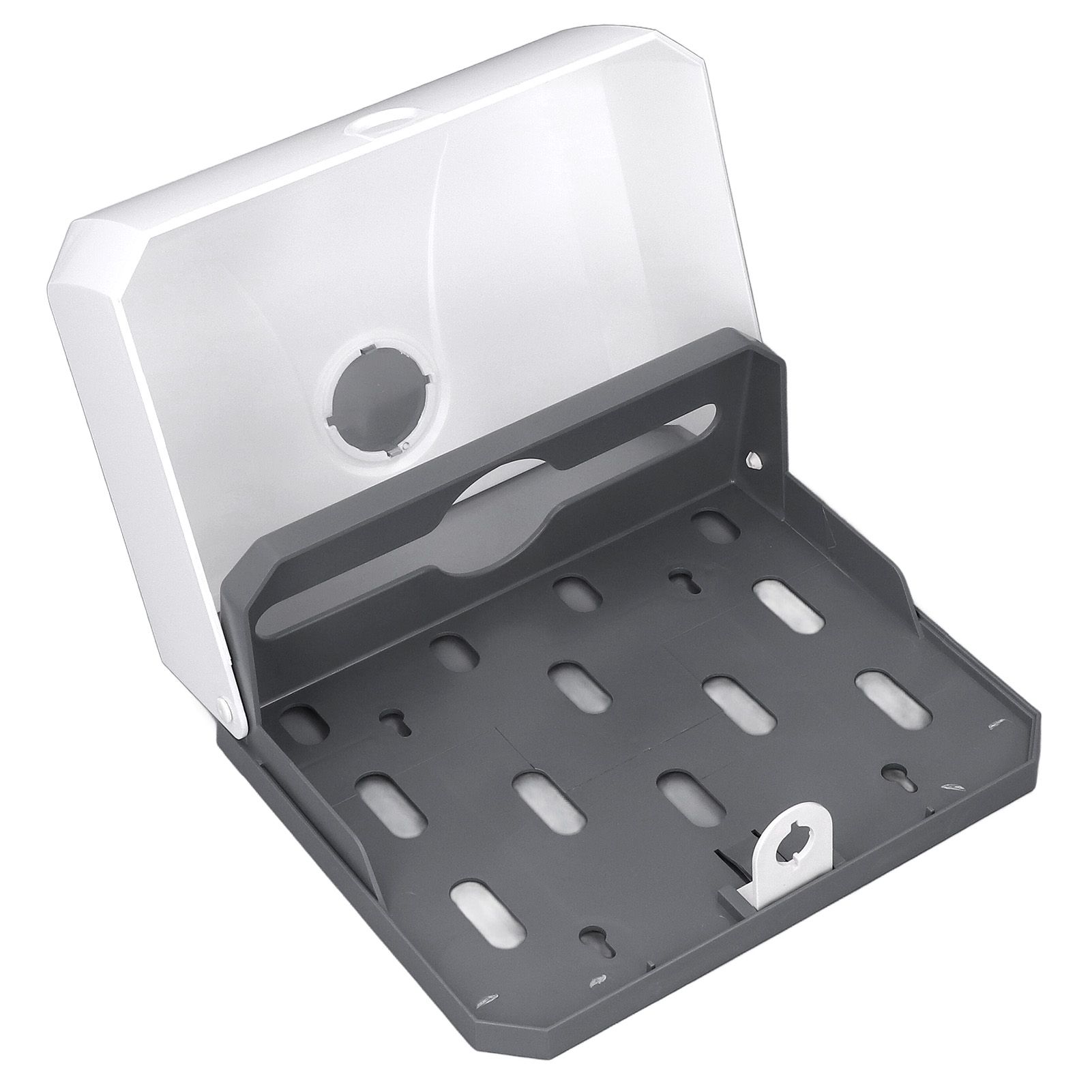 Paper Towel Dispenser Wall Mount ABS Paper Towel Holder for Lounges Toilet Kitchen - Image 5
